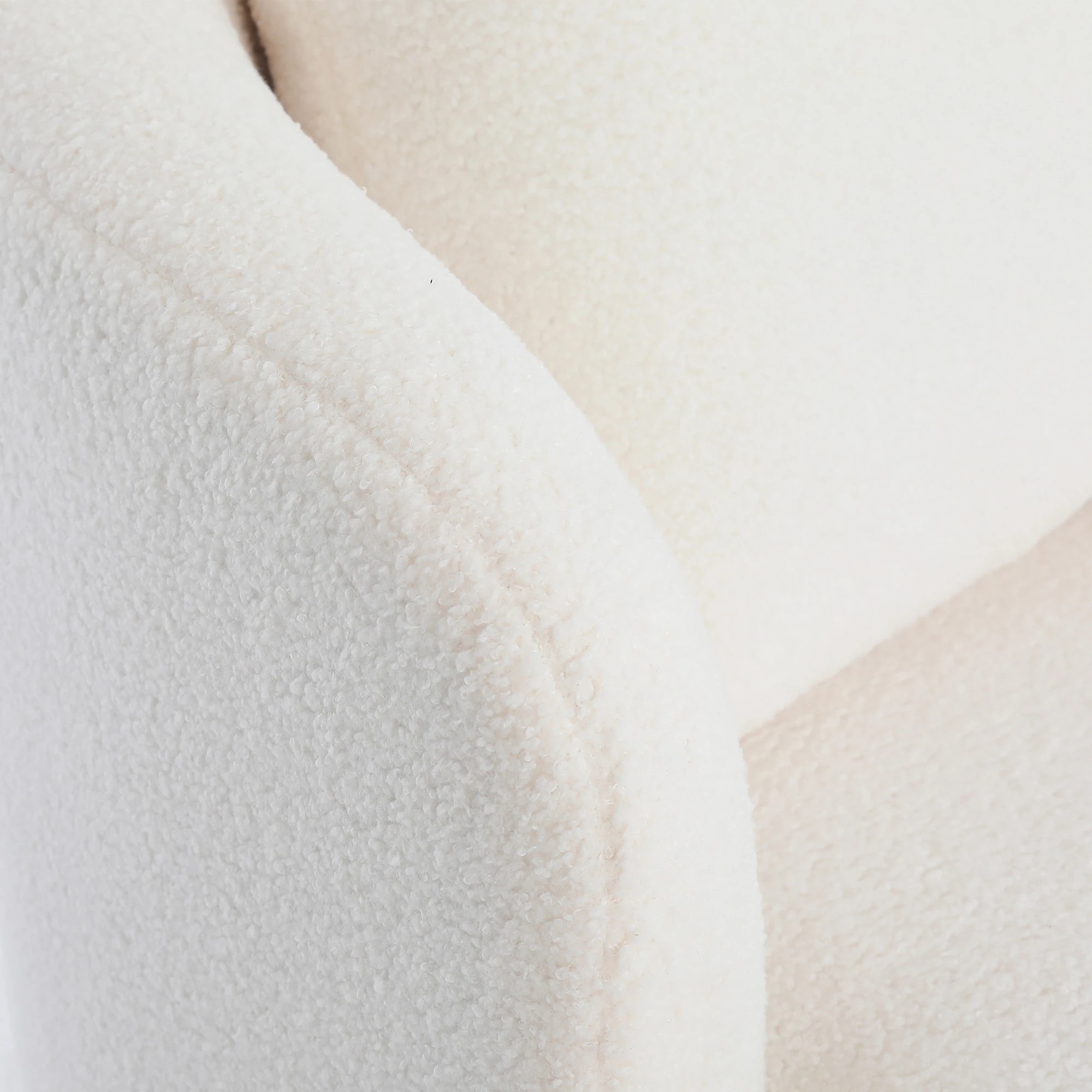 4 Levede Swivel Armchair Boucle - Beige, 4 of 6