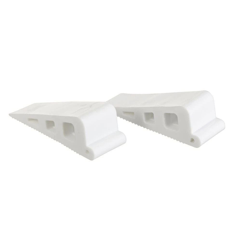 2 Dunn Flexible Door Wedges White 2 Pack, 2 of 2