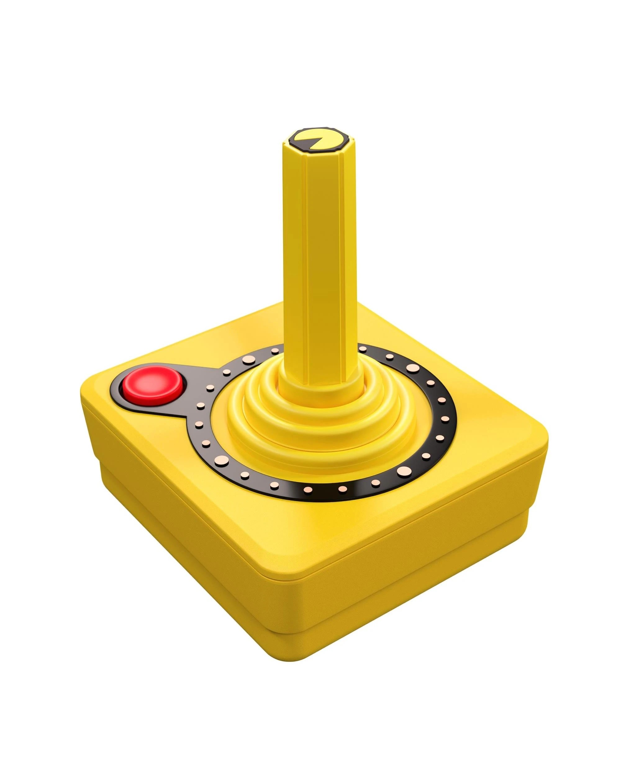 2 Atari Pac-Man CX-40+ Wireless Joystick - Yellow, 2 of 3