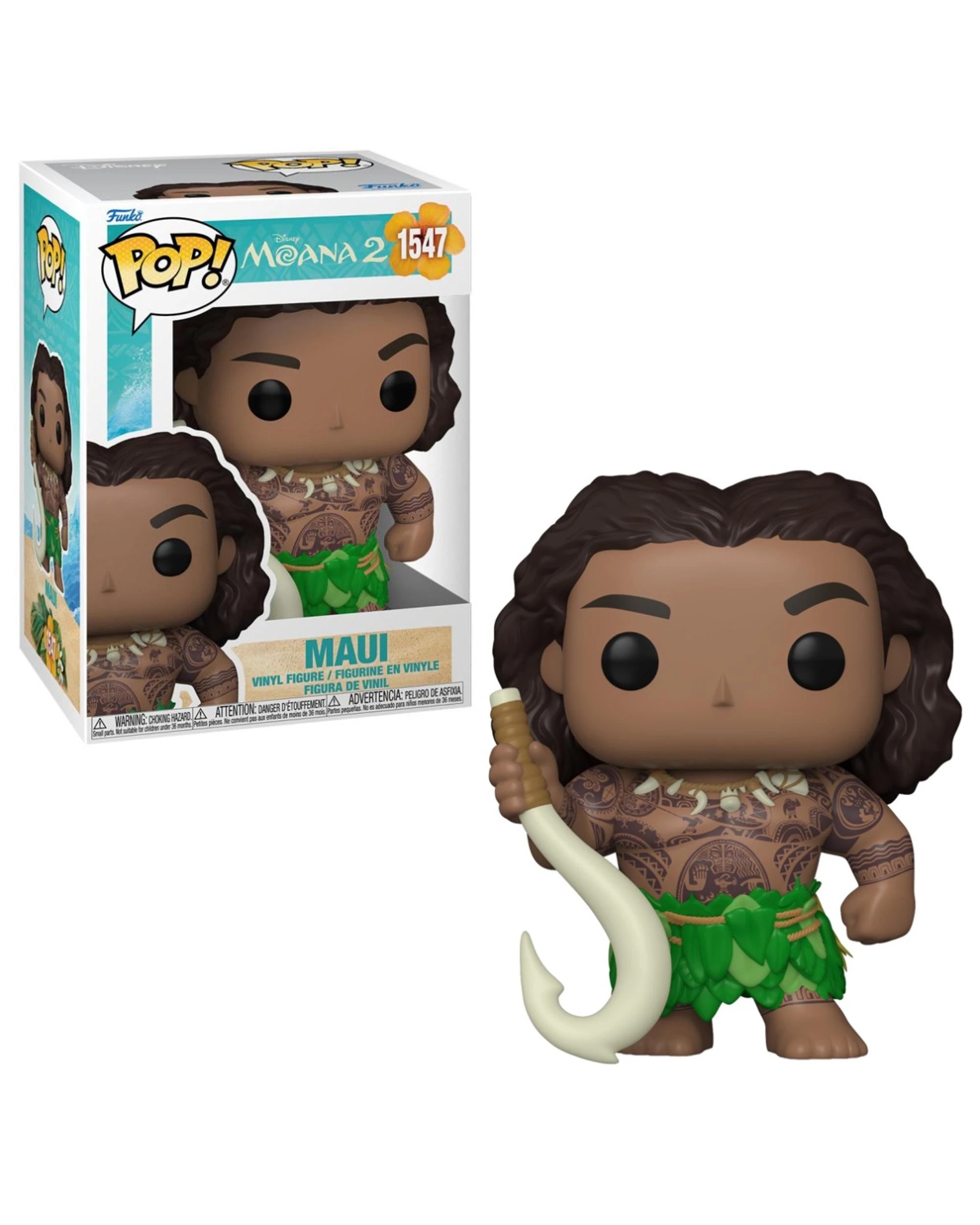 1 Moana 2 Maui Funko POP! Vinyl, 1 of 4