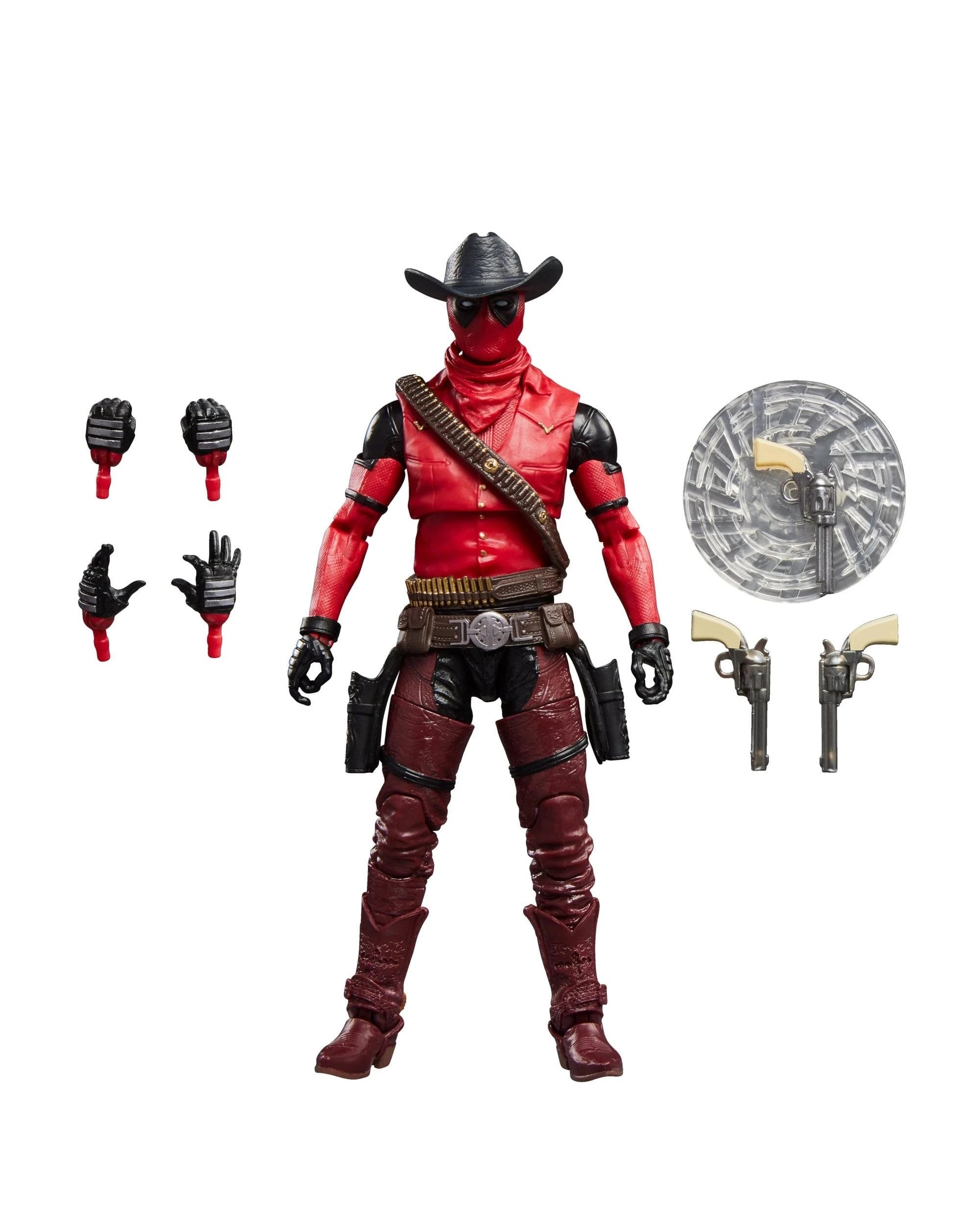 6 Marvel Legends Series Deadpool and Wolverine Cowboypool Action Figure, 6 of 10