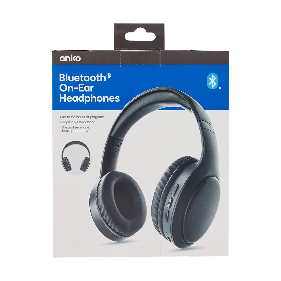 10 Bluetooth Over-Ear Padded Headphones - Black, 10 of 10