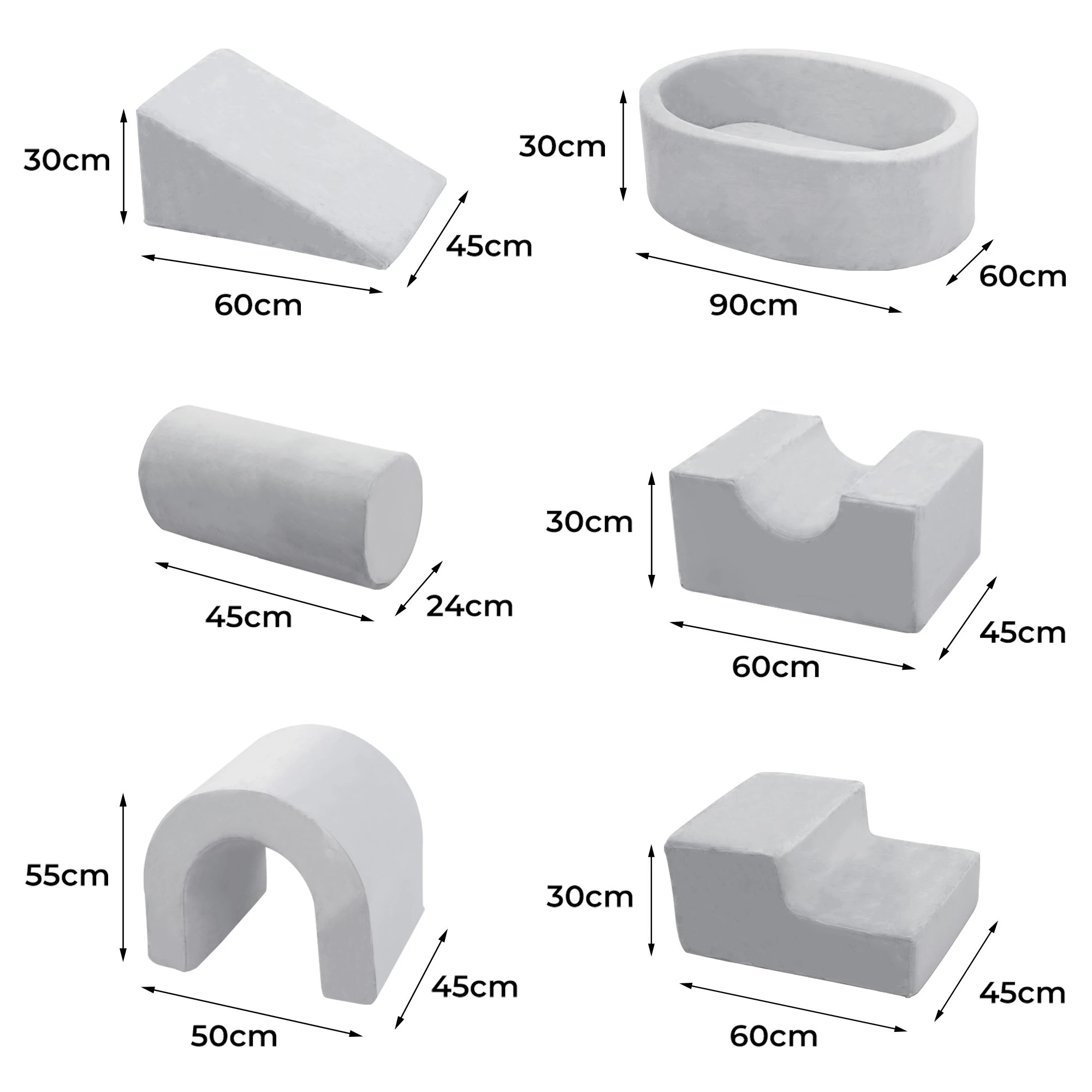 3 Bopeep 6-piece Kids Foam Play Set, 3 of 7