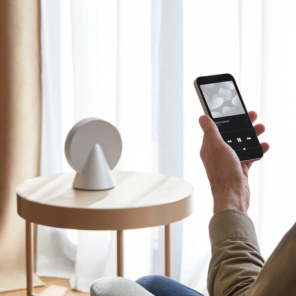 9 Lexon Conic 360 Bluetooth Speaker - Metallic, 9 of 9