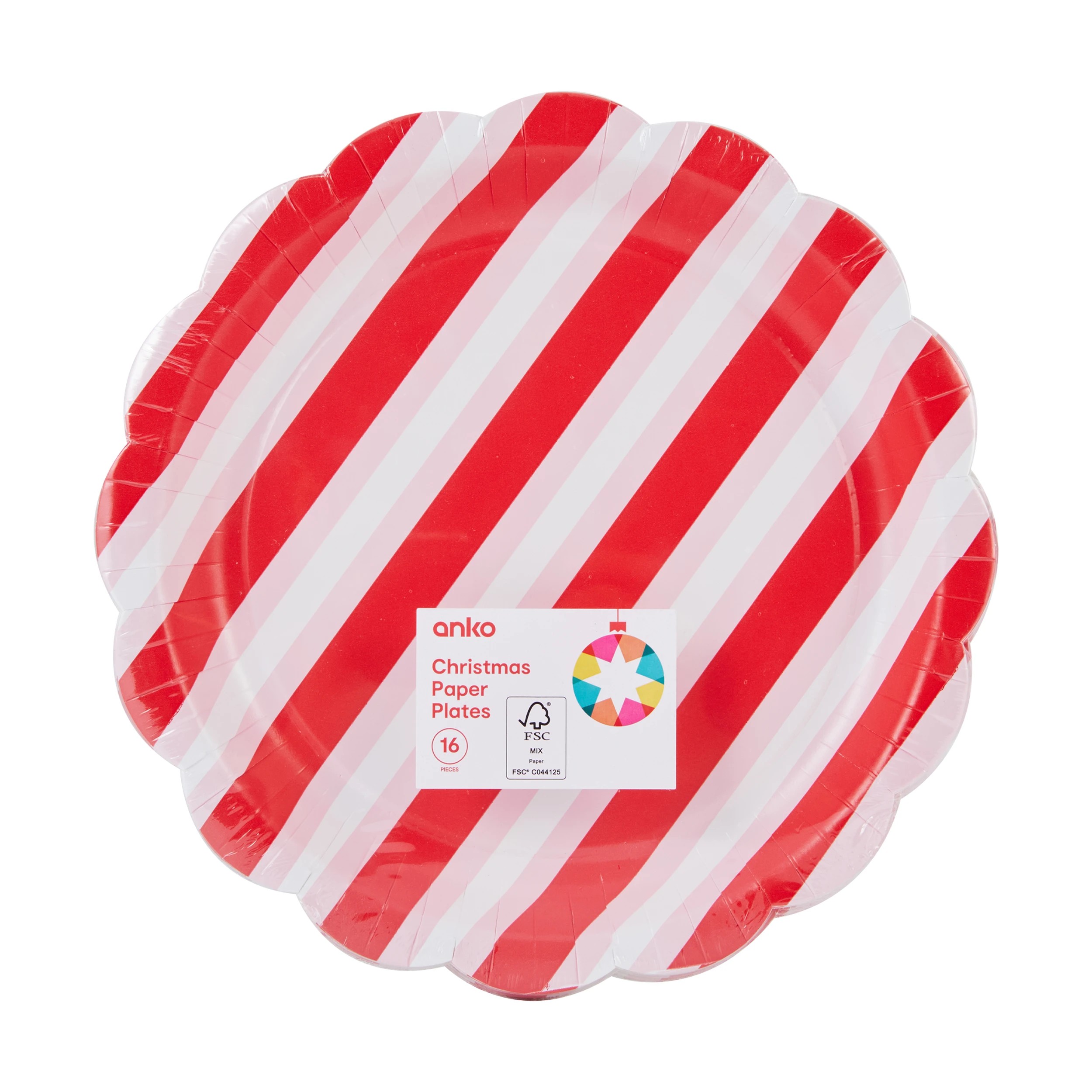 4 16 Piece Christmas Paper Plates, 4 of 4