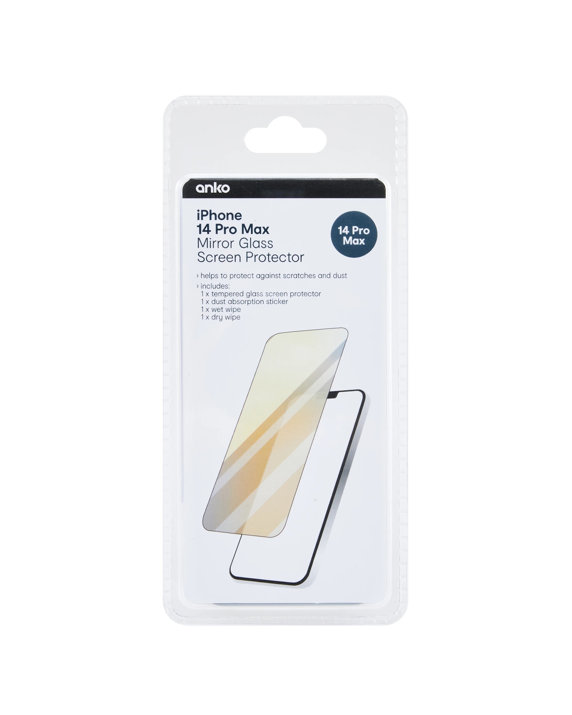 1 iPhone 14 Pro Max Mirror Glass Screen Protector, 1 of 2