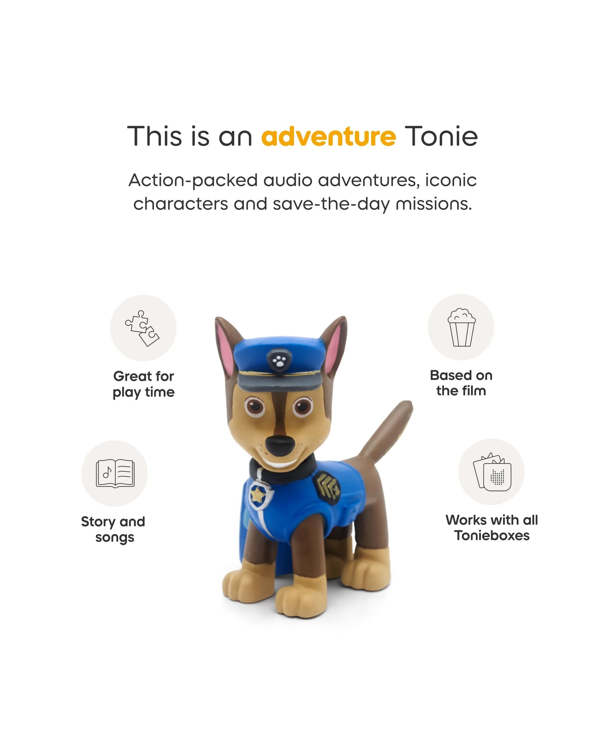 6 Tonies - PAW Patrol Toniebox 2 Full Play Set - Sunset Red - Multi, 6 of 9