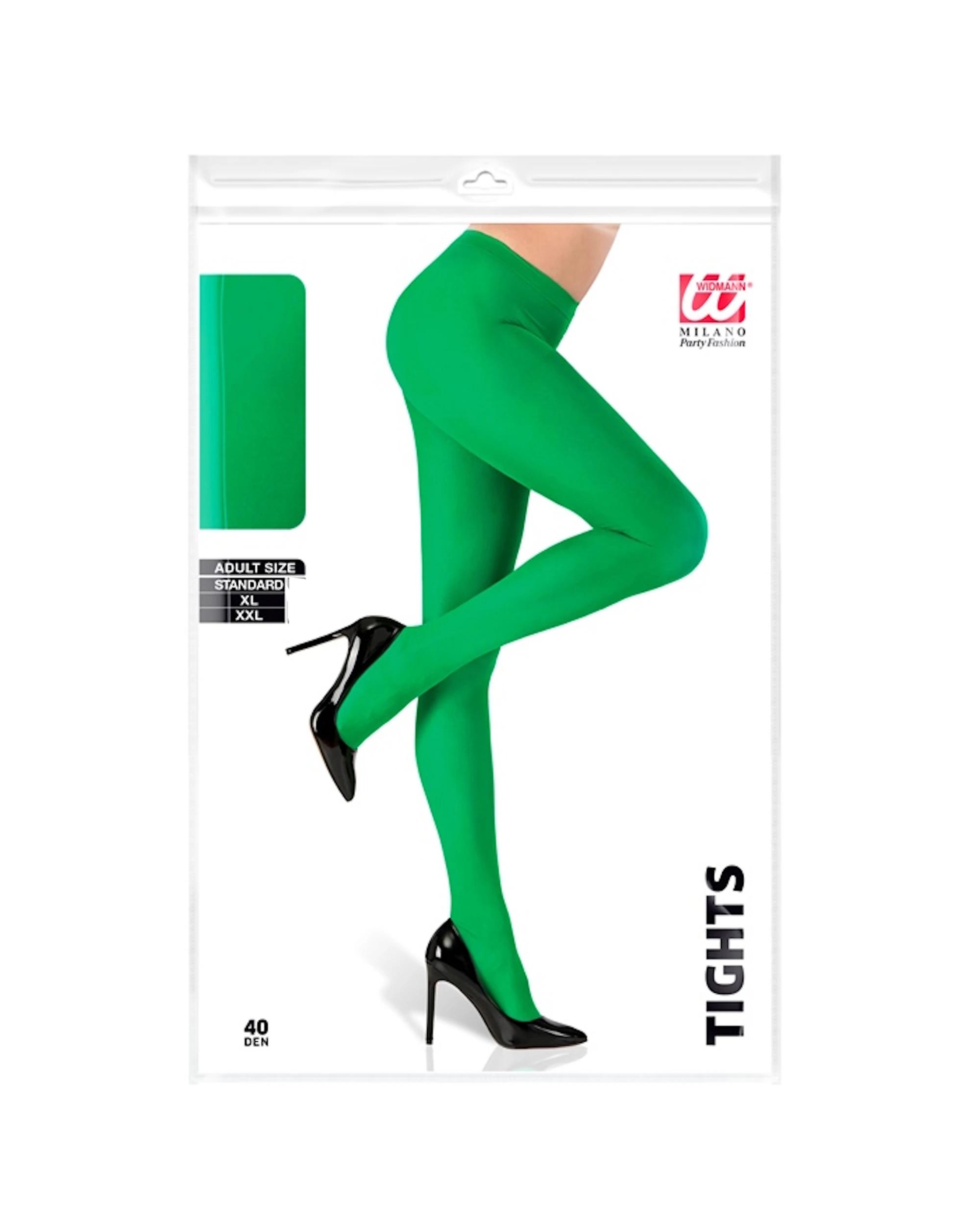 3 Widmann Adult Stockings GREEN, 3 of 3