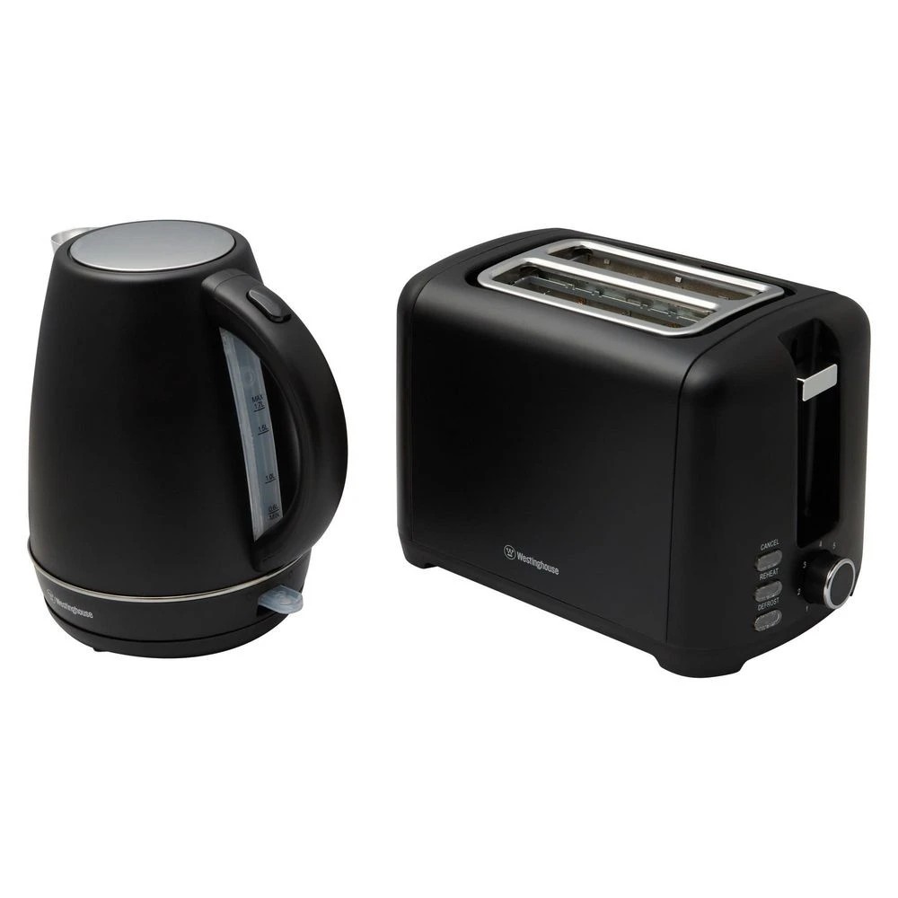 2 Westinghouse 1.7L Kettle and 2-Slice Toaster, 2 of 5