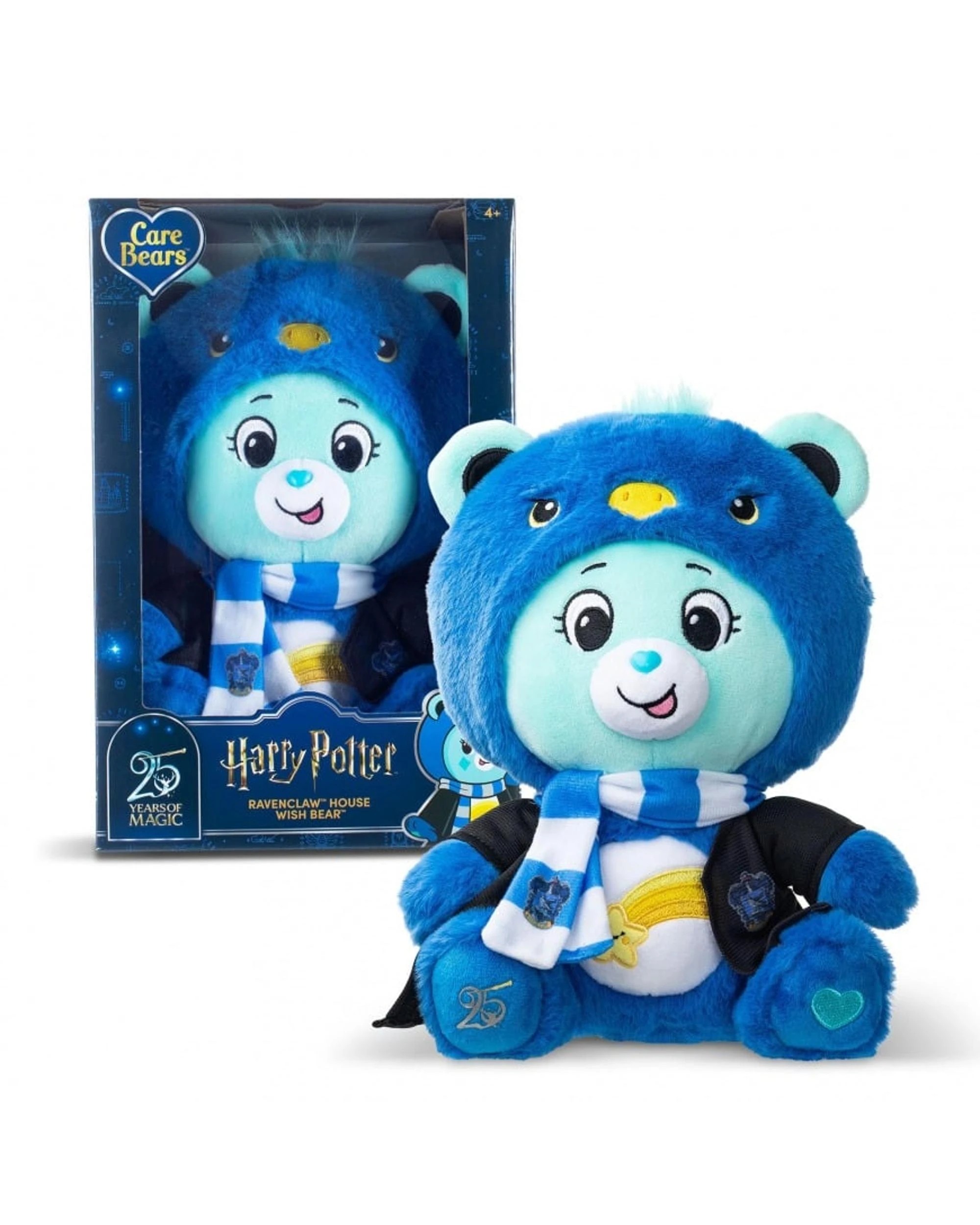 1 Care Bears X Harry Potter Wish Ravenclaw Hoodie 12 inch Plush, 1 of 5