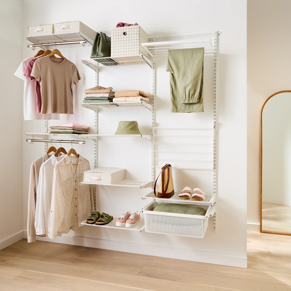 6 Set of 2 Custom Storage Laundry Airers, 6 of 9