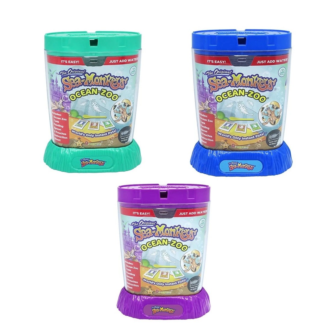 1 Sea Monkeys Ocean Zoo Playset - Assorted, 1 of 9