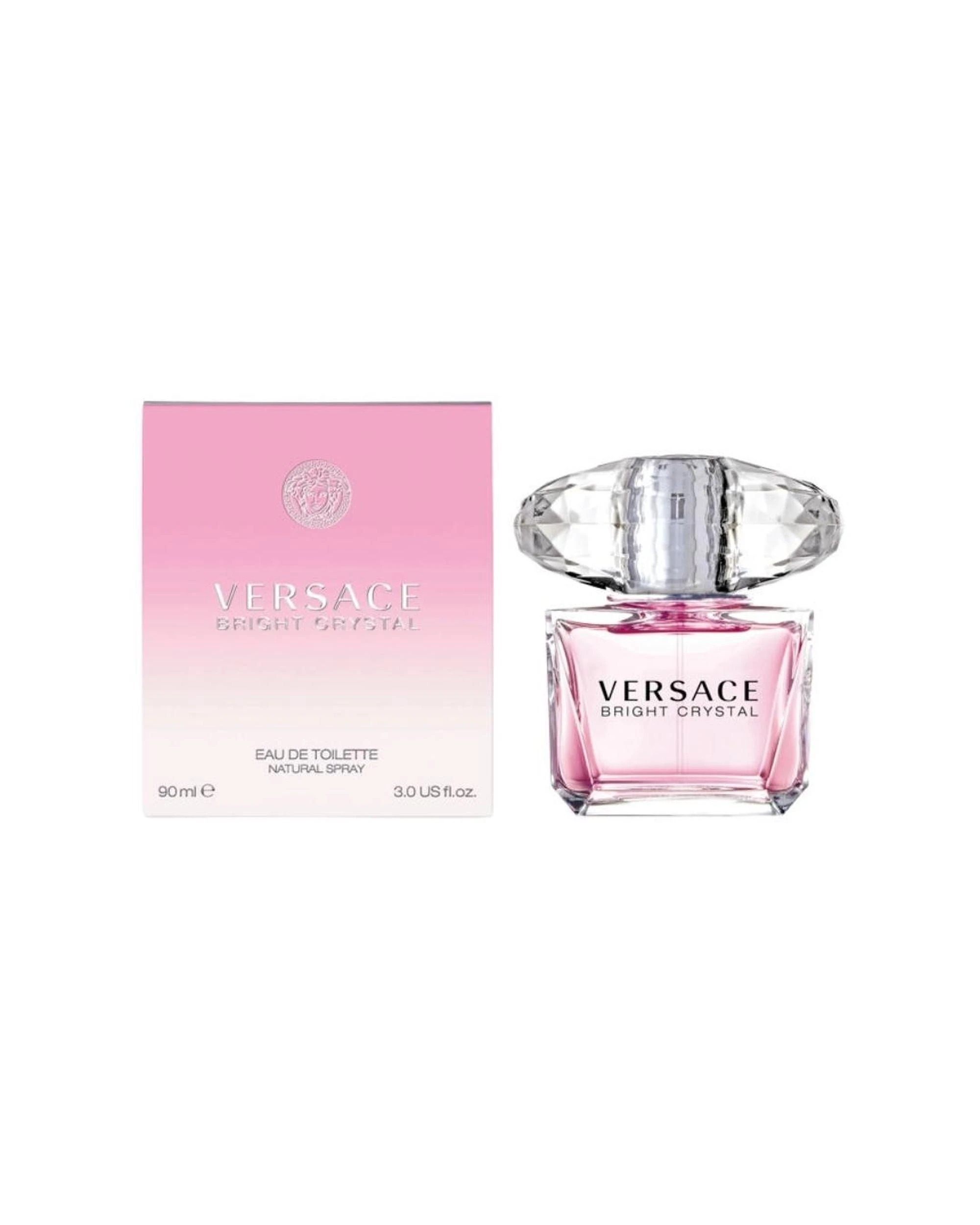1 Versace Bright Crystal 90mL Eau De Toilette Fragrance Spray, 1 of 1