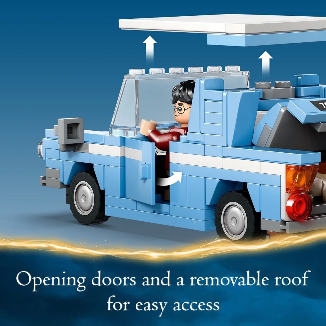 5 LEGO Harry Potter Flying Ford Anglia 76424, 5 of 11