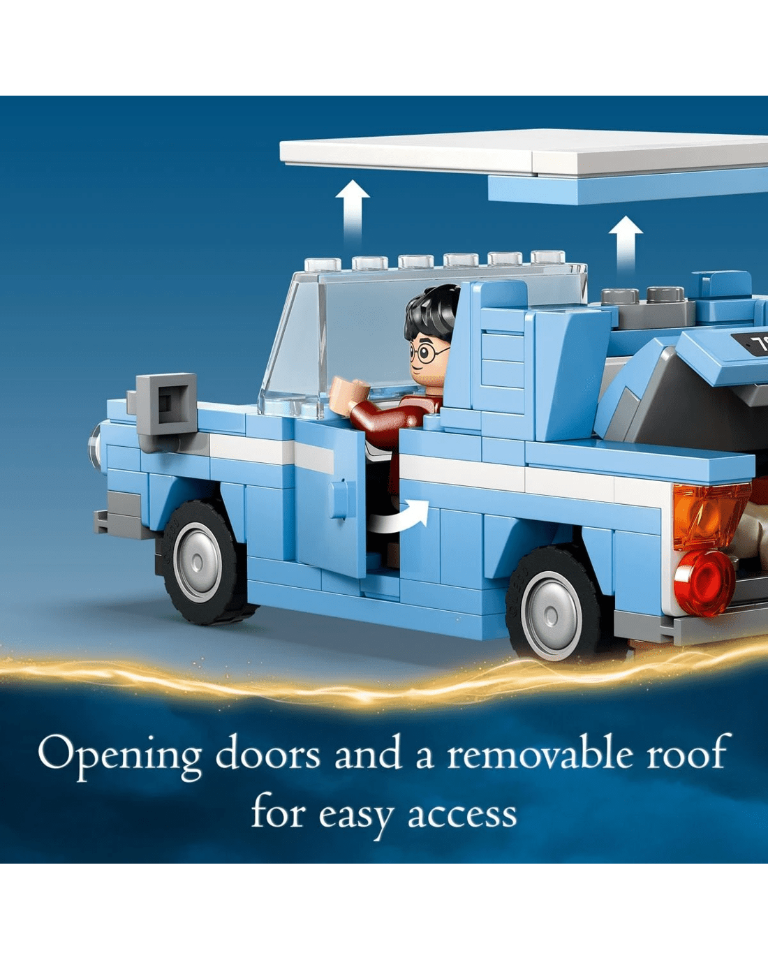 5 LEGO Harry Potter Flying Ford Anglia 76424, 5 of 11