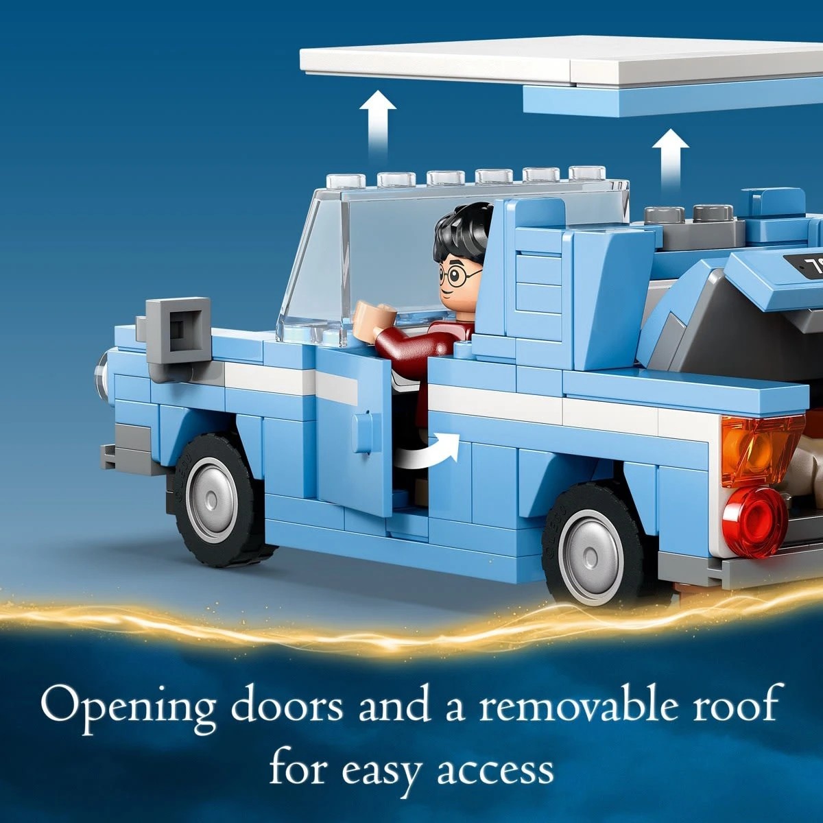 5 LEGO Harry Potter Flying Ford Anglia 76424, 5 of 11