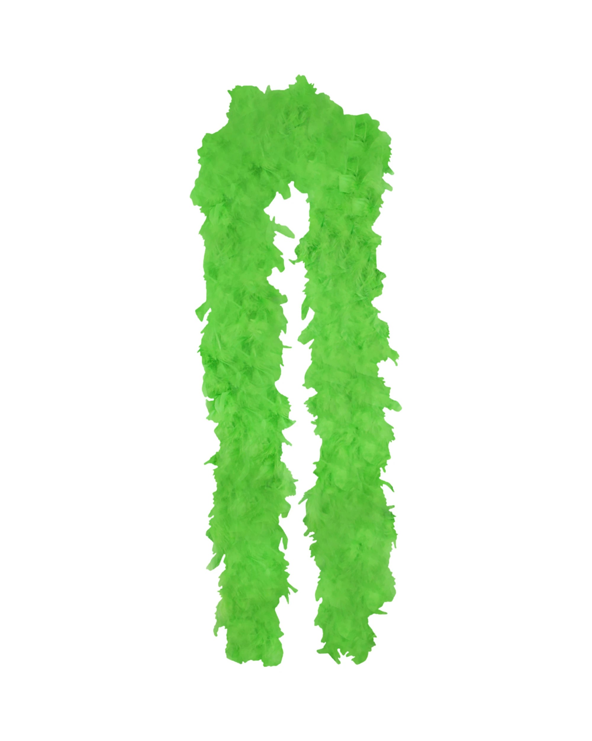 2 Party Planet Lime Green Feather Boa - Lime Green, 2 of 2