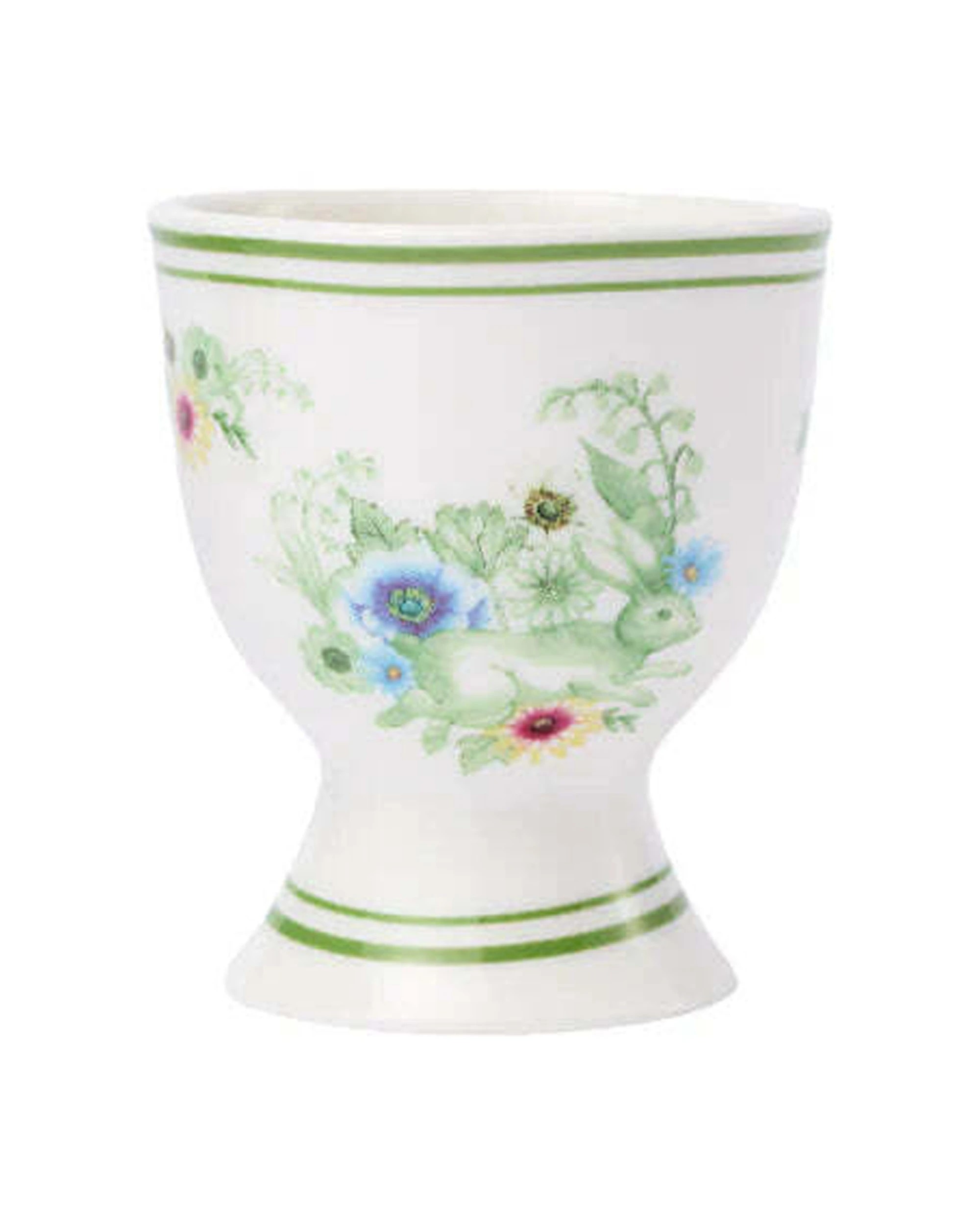 1 Maxwell & Williams Clover & Cottontail Bouquet Bunny Porcelain Egg Cup - Multi, 1 of 1