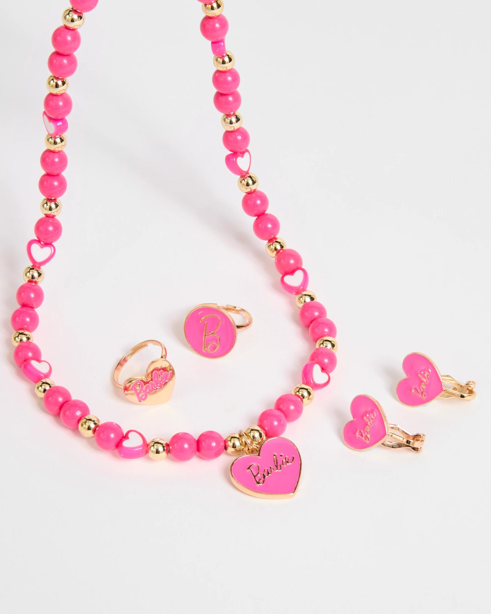 2 Barbie Beaded Jewellery Set PINK, 2 of 3