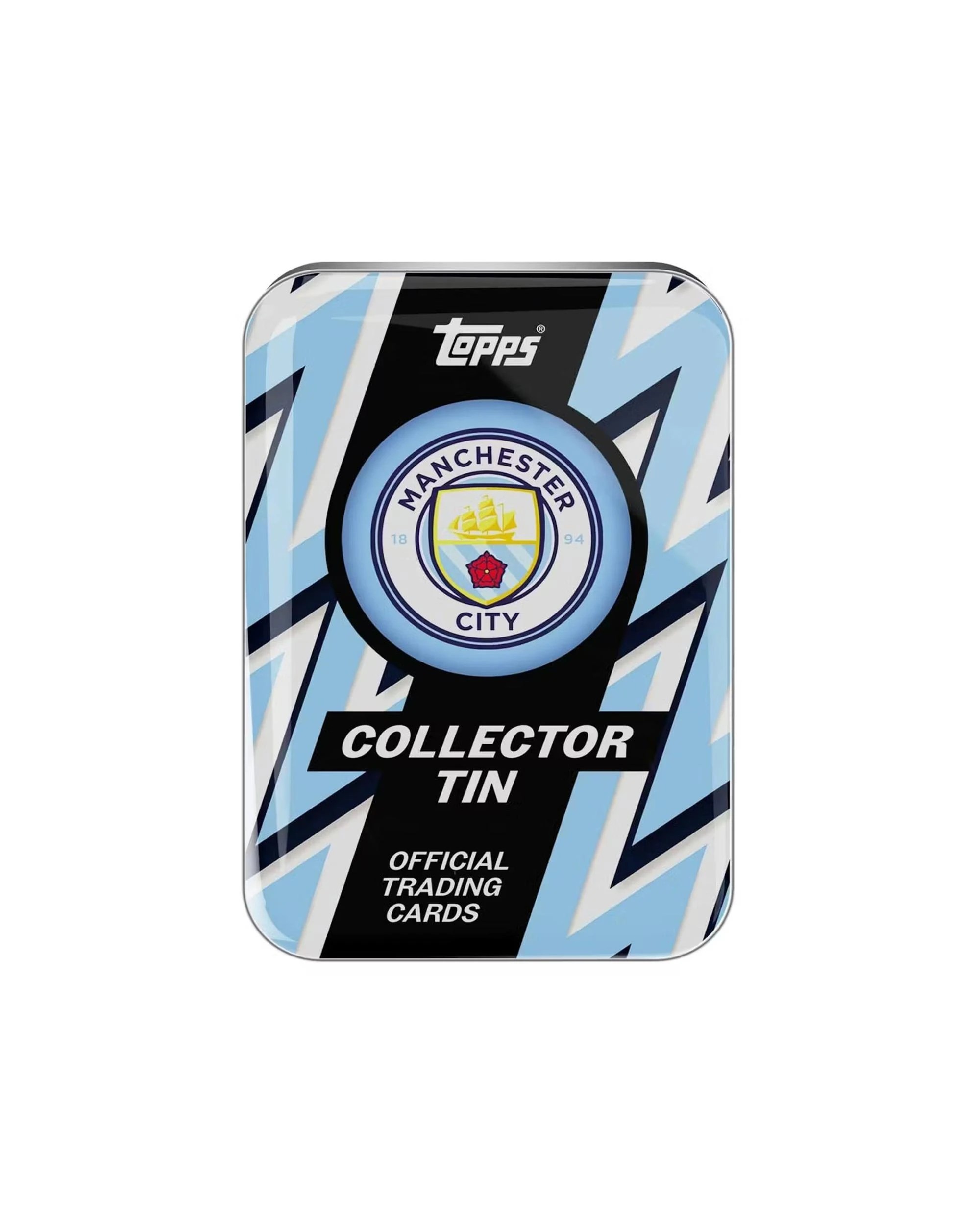 1 Topps 2025/26 Manchester City Soccer Collection Tin, 1 of 5