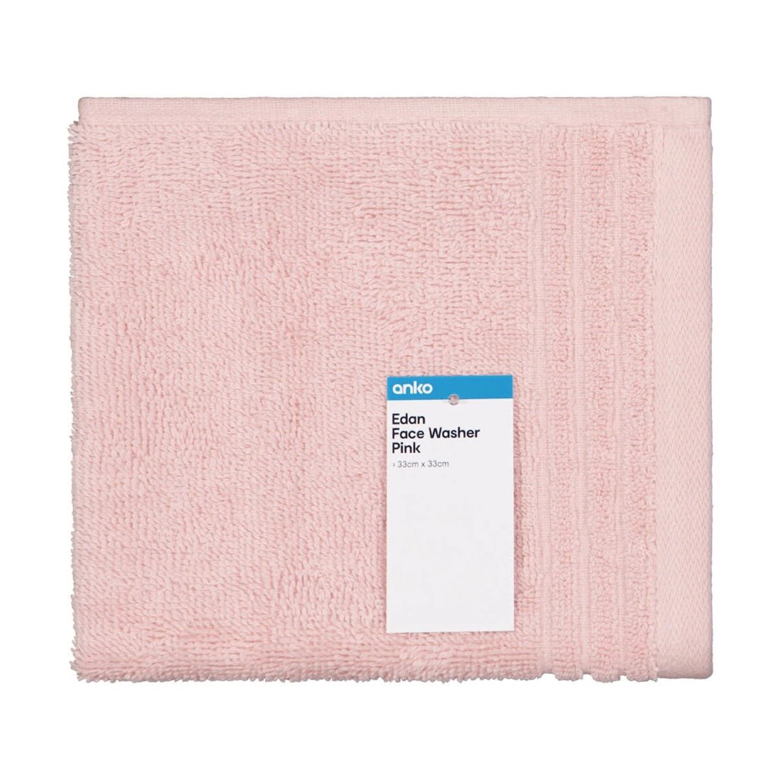 5 Edan Cotton Face Washer - Pink, 5 of 6
