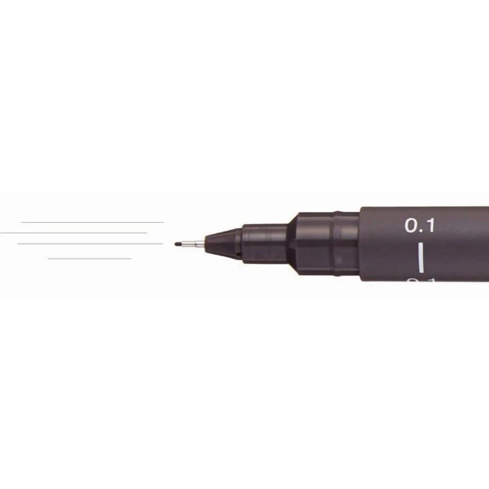2 Uni Pin Fineliner 0.1 mm Dark Grey, 2 of 2