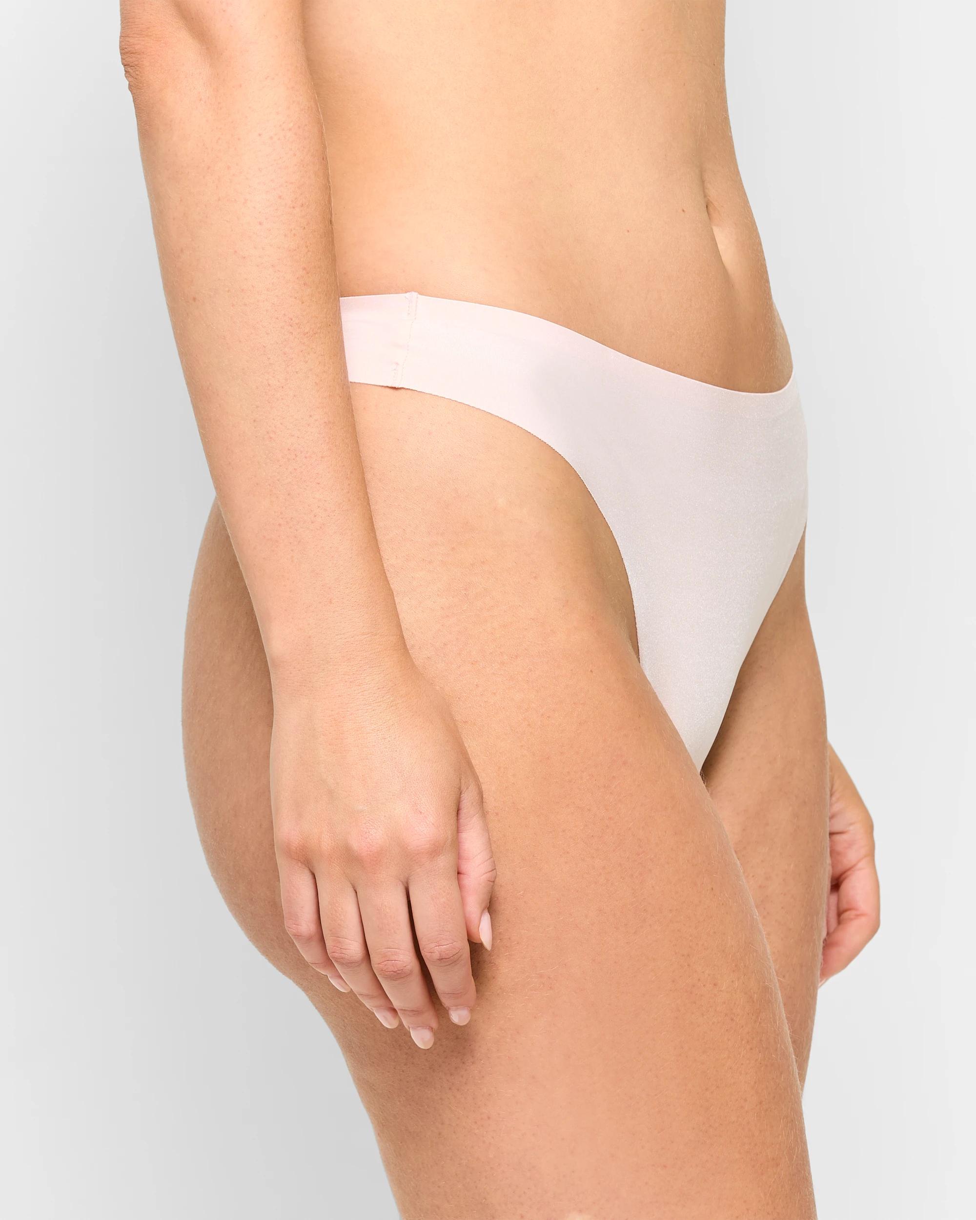 3 Target Woman Womens Bonded No Show G-String Briefs 2 Pack DOVE/POT POURRI, 3 of 3