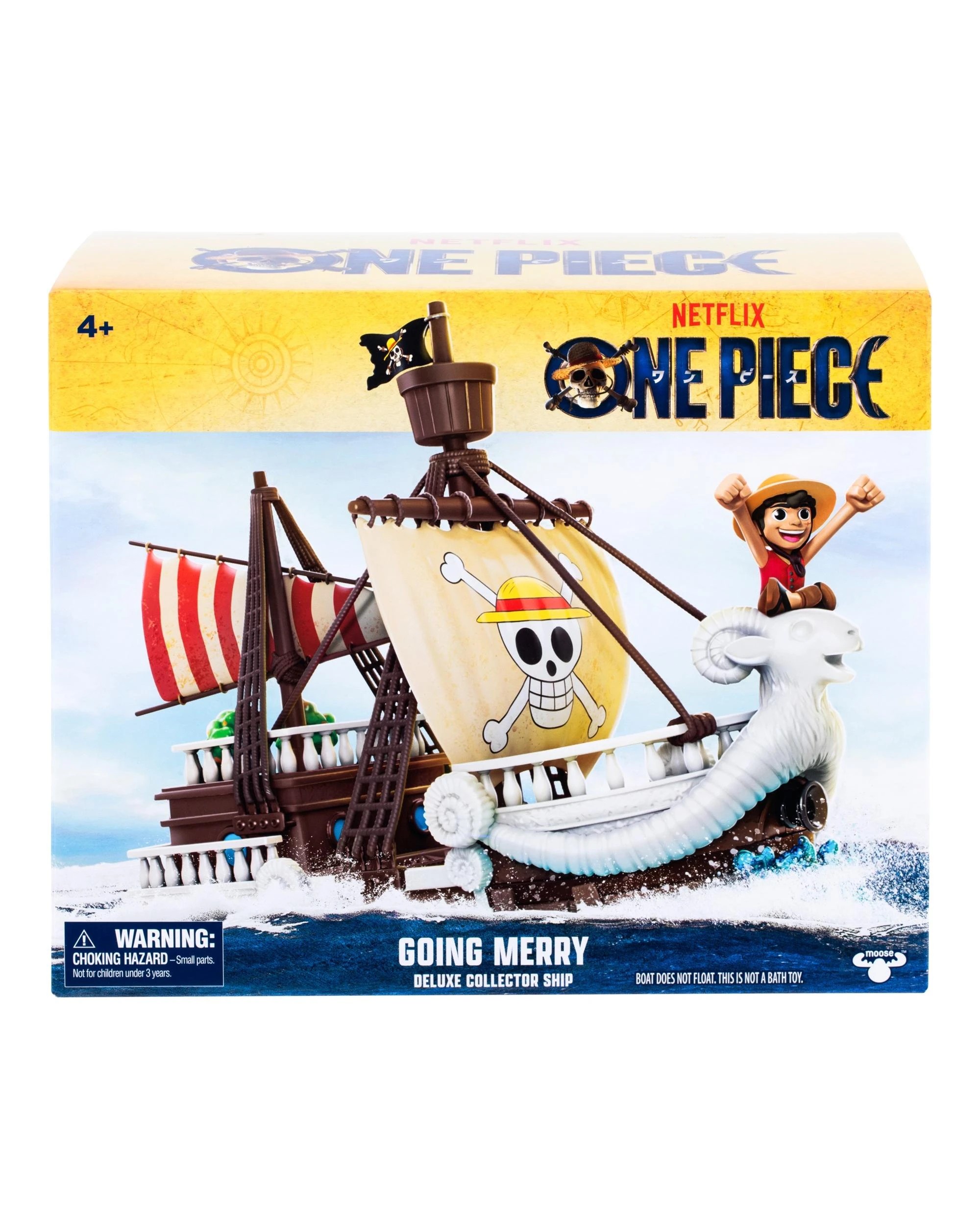 6 Netflix One Piece Going Merry Deluxe Collector Ship, 6 of 6