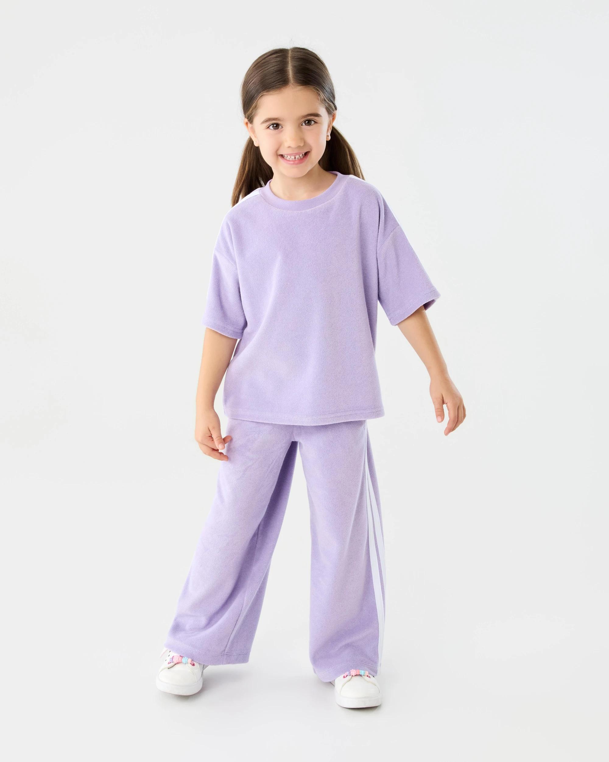 6 Terry Towelling Trackpants Ptl Purple, 6 of 7