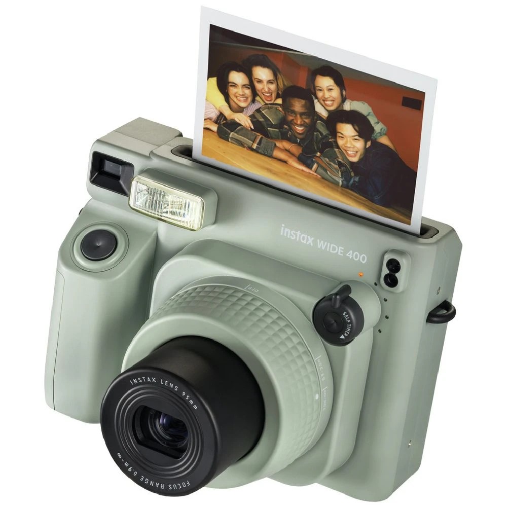 6 FujiFilm INSTAX WIDE 400 Instant Camera Green, 6 of 10