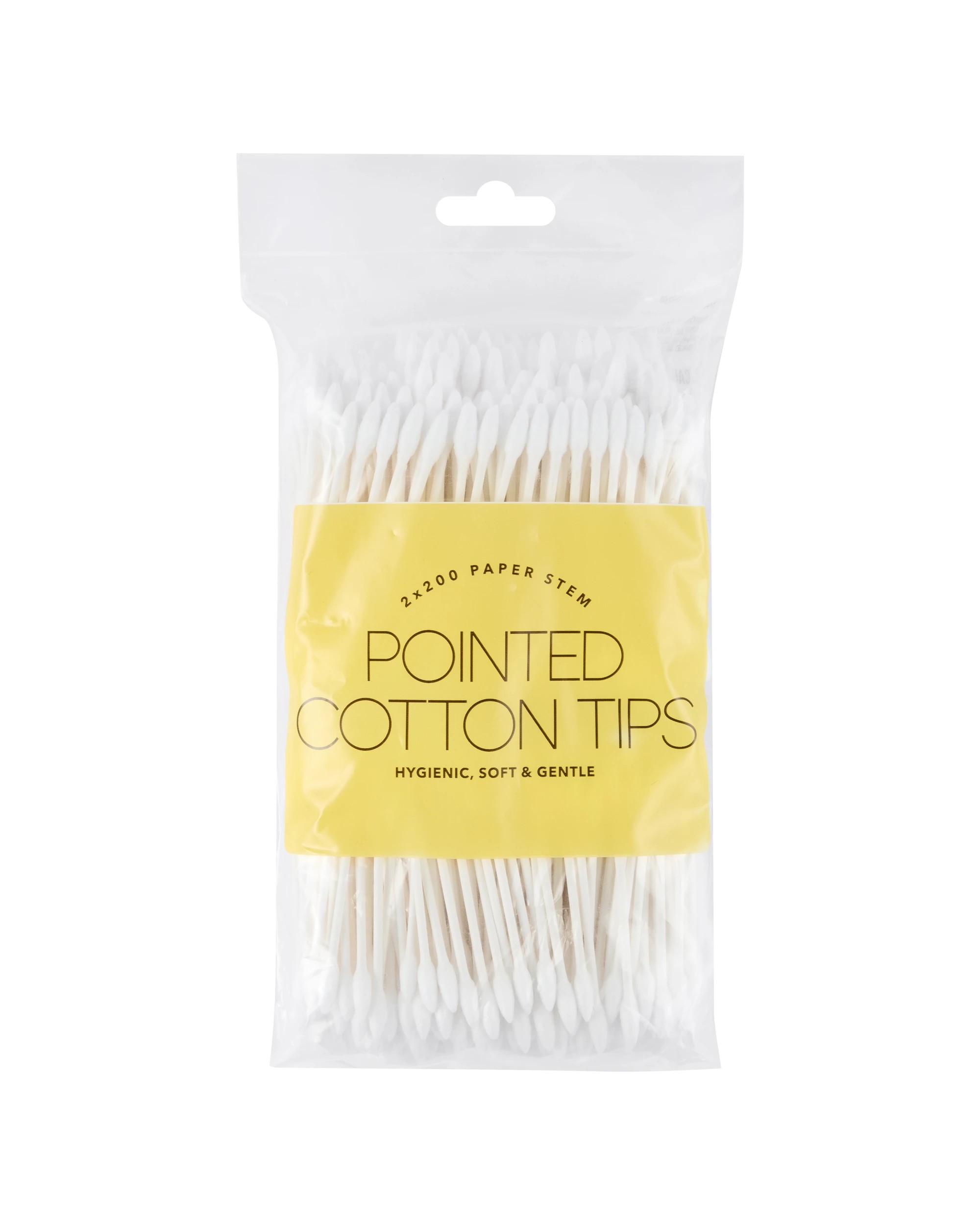 1 2 Pack 200 Paper Stem Pointed Cotton Tips, 1 of 6