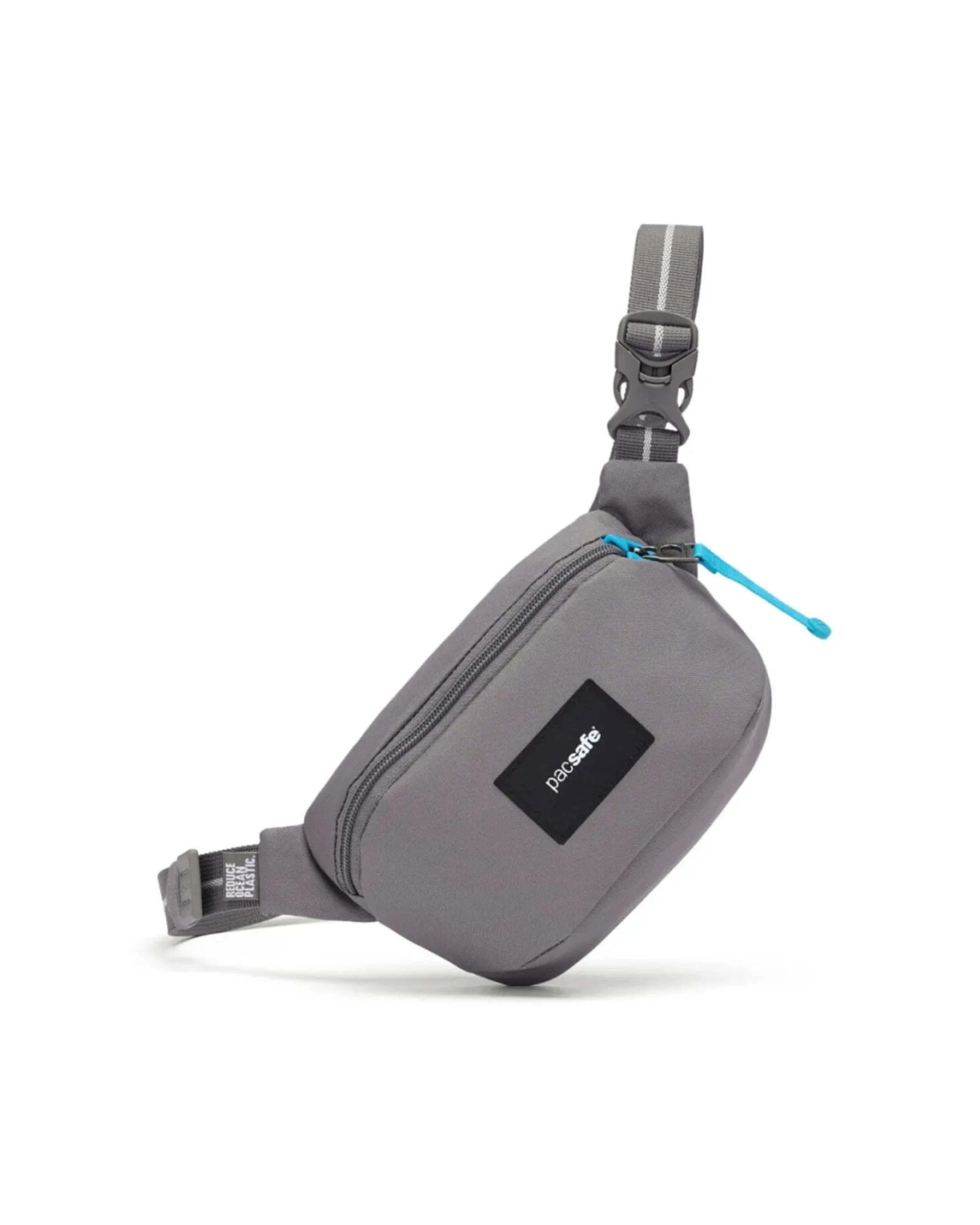 1 Pacsafe Go Anti-Theft RFID Blocking Slashguard Micro Sling Bag Secure Carry Stone - Grey, 1 of 7