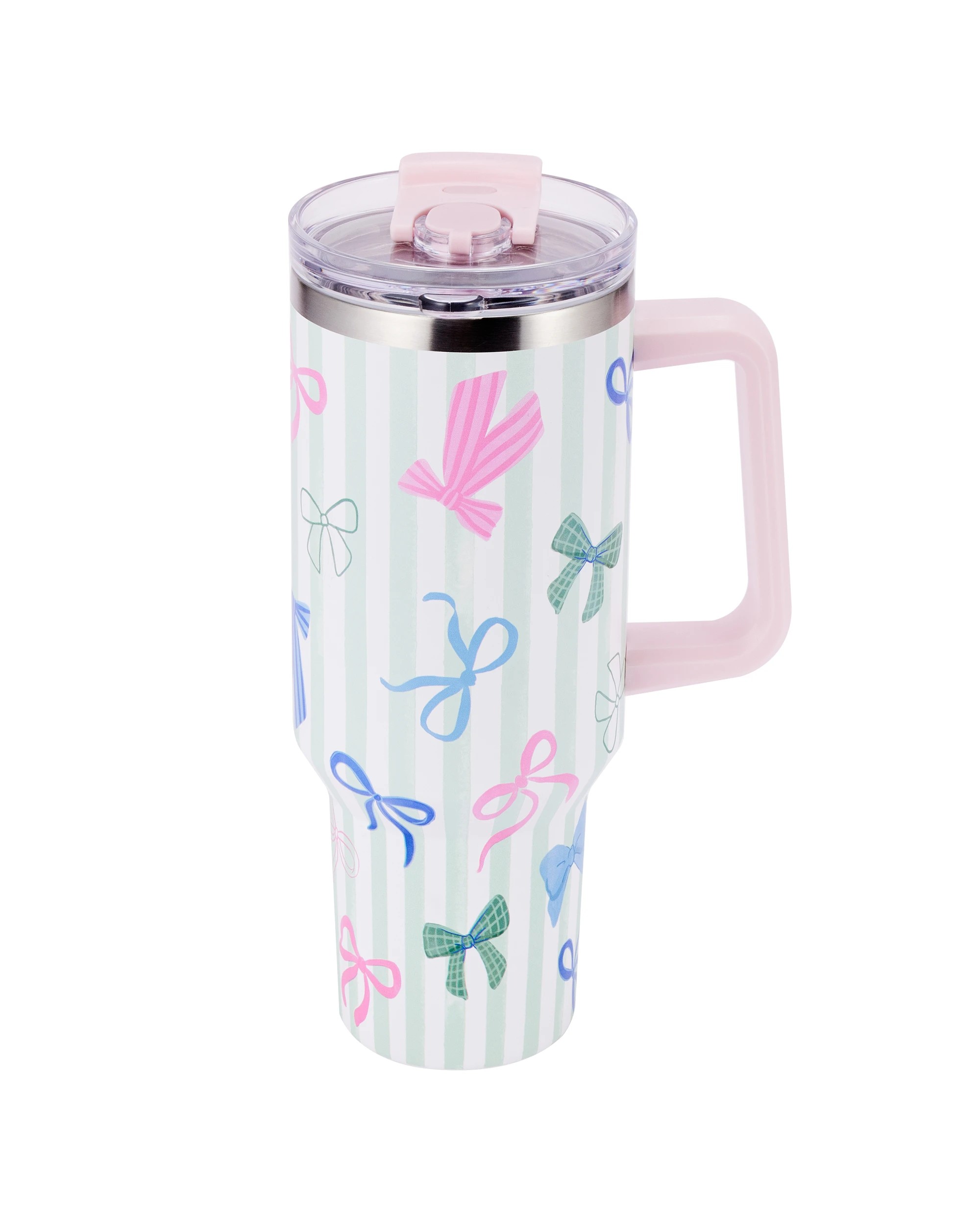 3 1.18L Bow Jumbo Stainless Steel Tumbler with Handle, 3 of 7