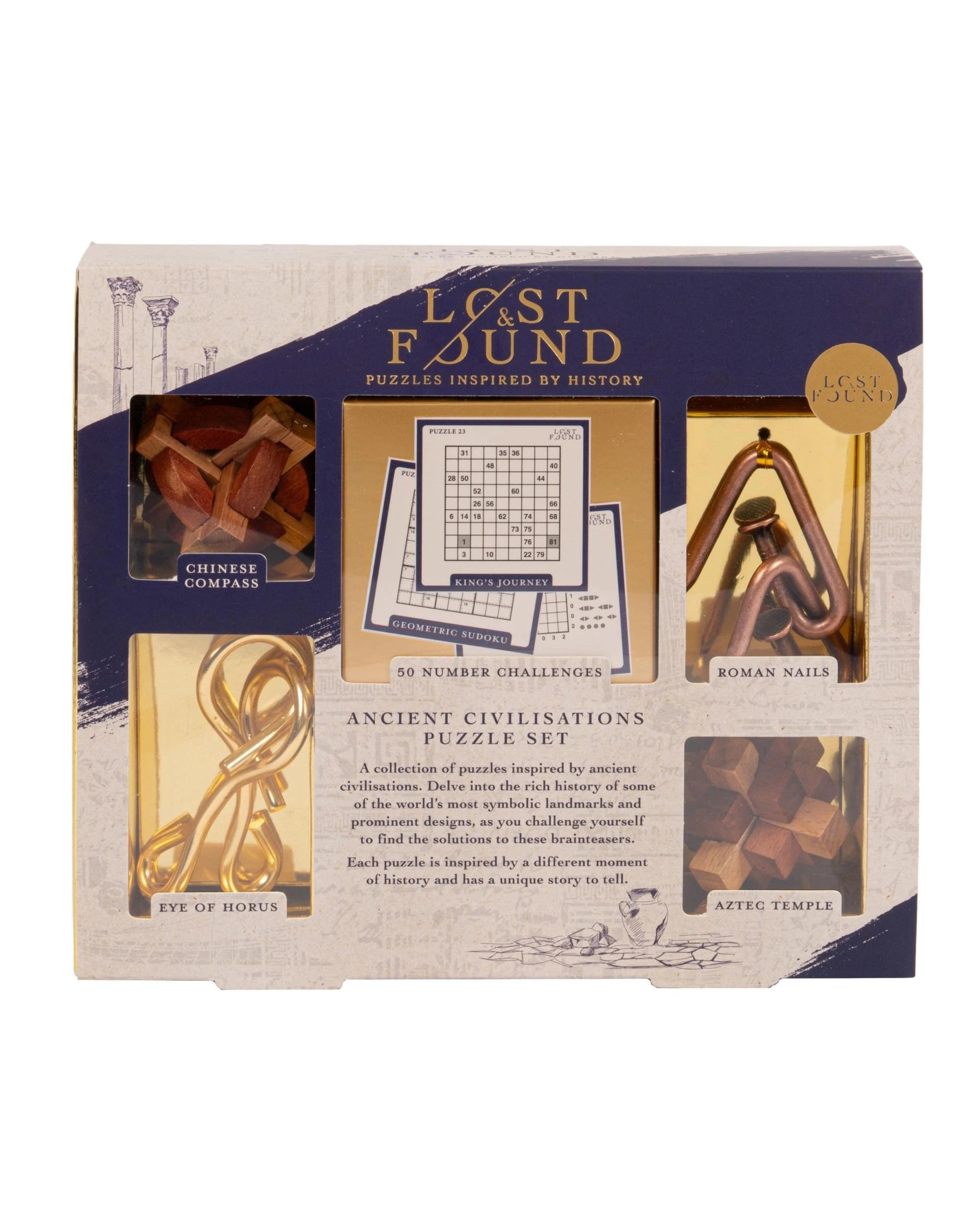 2 Lost and Found Ancient Civilisations Puzzle Set of 5, 2 of 7