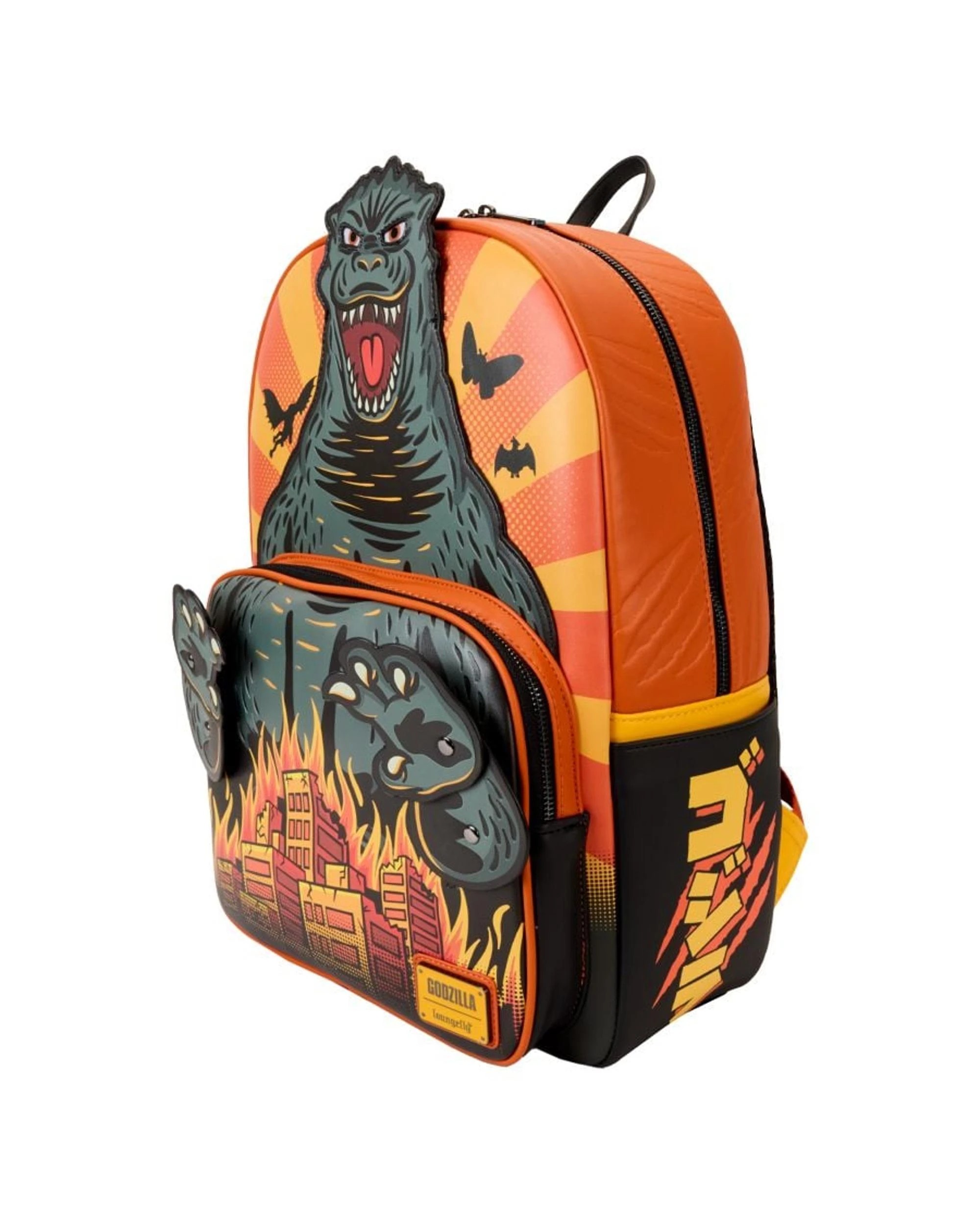 3 Loungefly Godzilla Full-Size Cosplay Backpack, 3 of 7