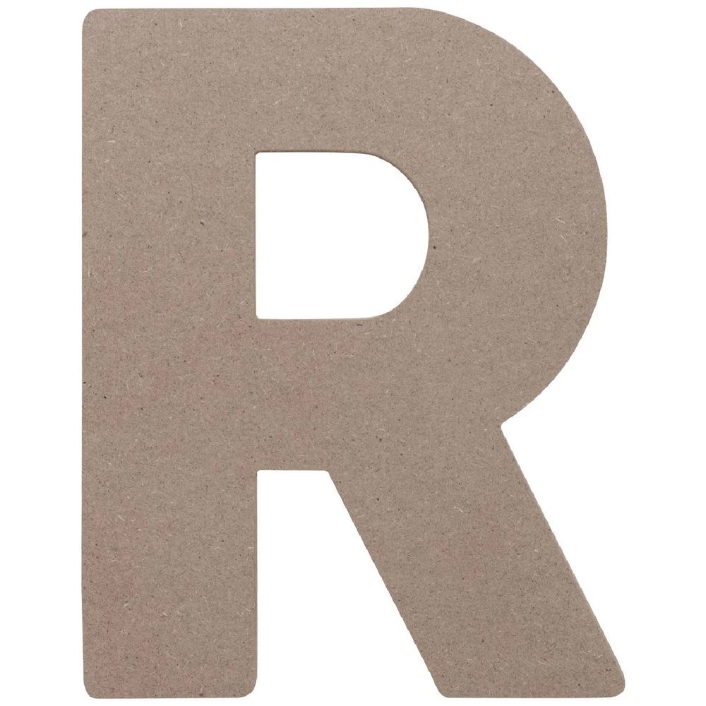 1 Born Wooden Alphabet Letter R 20cm, 1 of 3