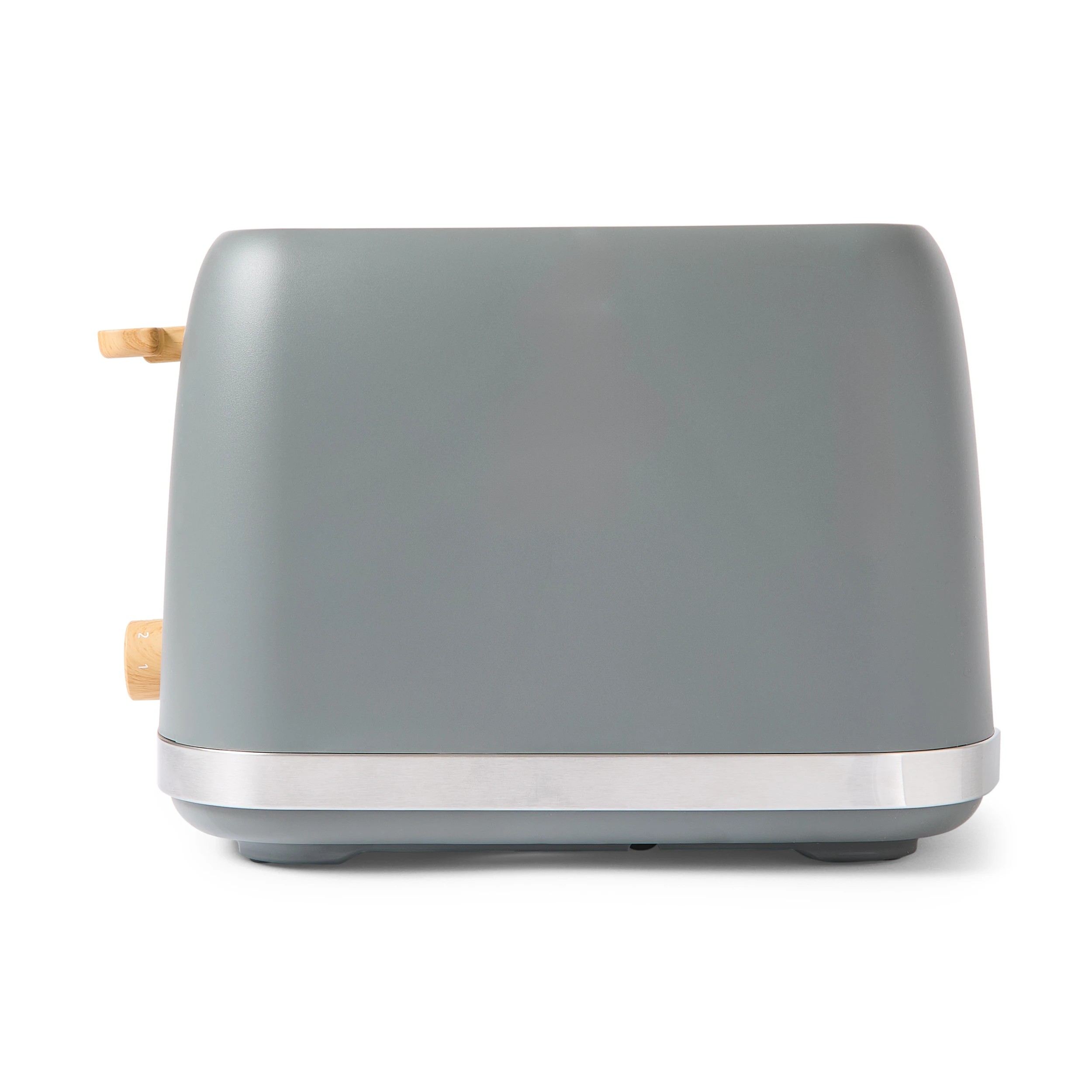 4 4 Slice Toaster - Grey, 4 of 8