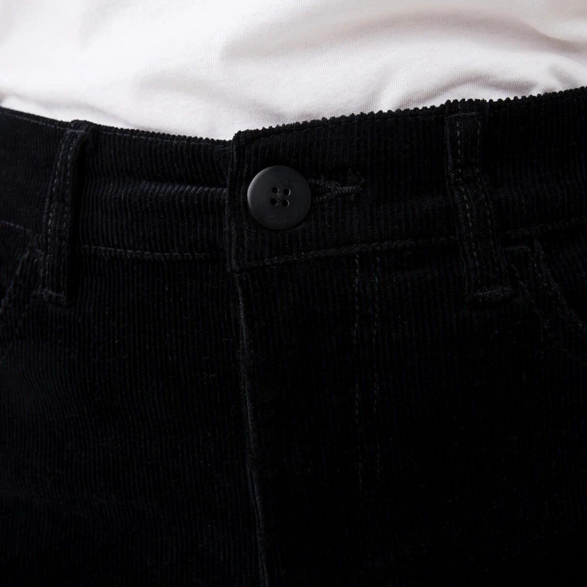 4 Cord Barrel Leg Pants Black, 4 of 5