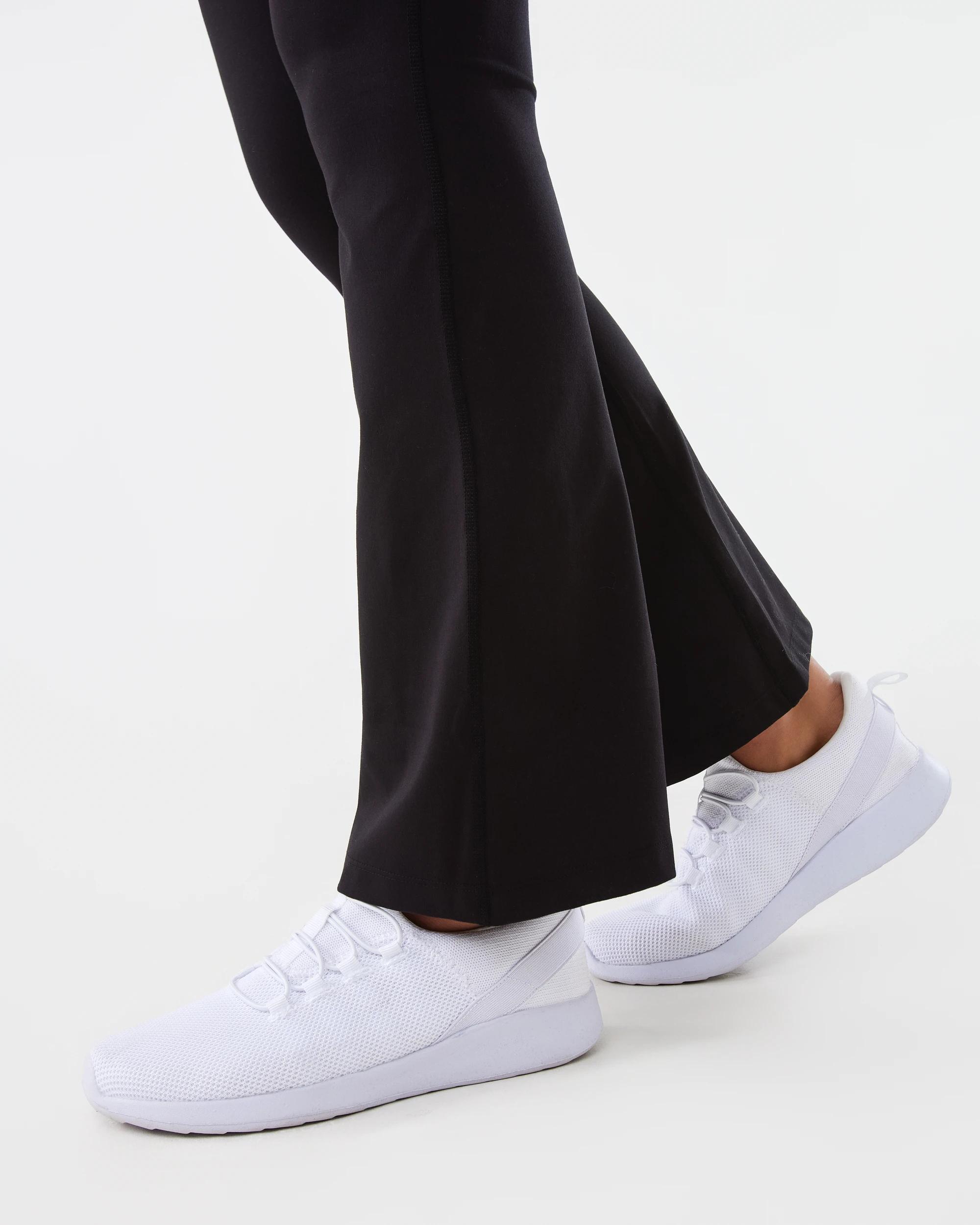 5 Active Womens Flare Leggings BLACK, 5 of 5