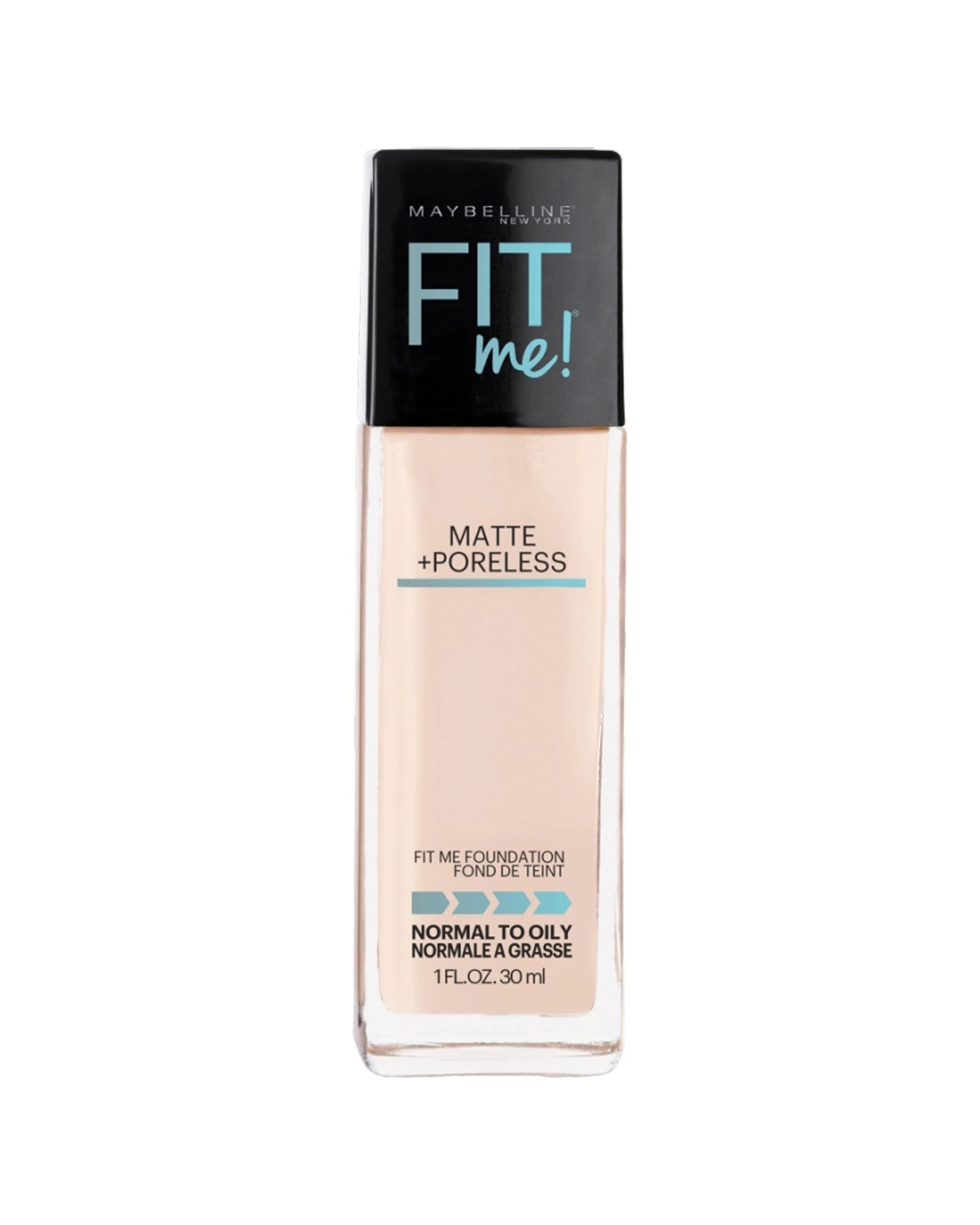 1 Maybelline Fit Me Matte & Poreless Mattifying Liquid Foundation - 112 Natural Ivory, 1 of 1