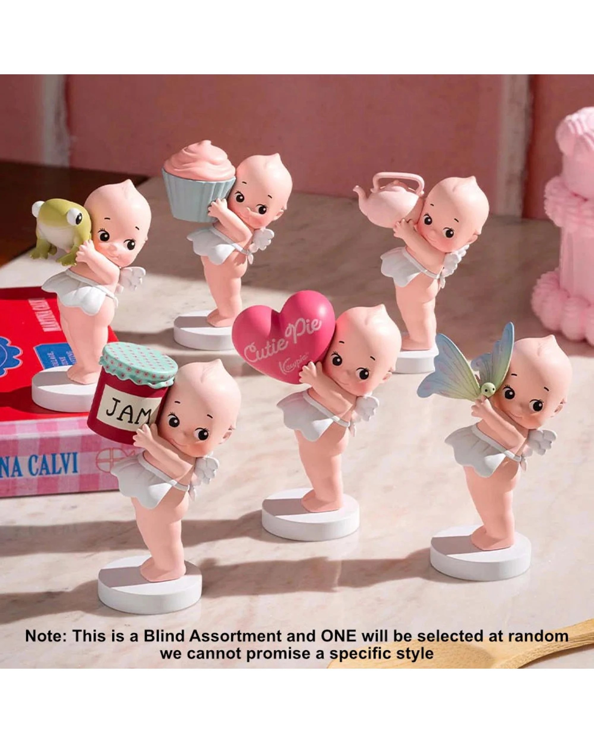 2 Smoko Kewpie Holding Things Vinyl Figure Blind Box, 2 of 3