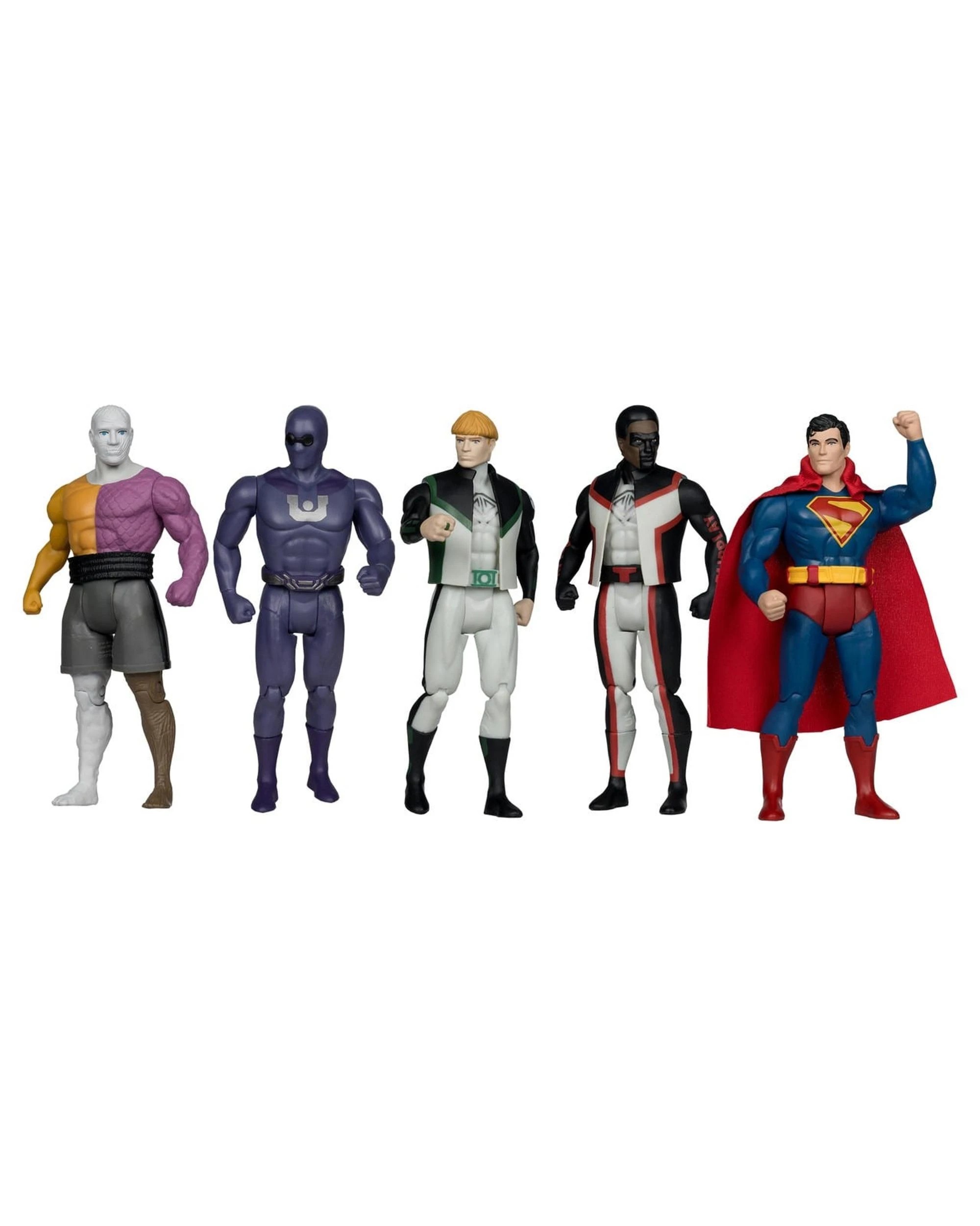 2 DC Super Powers Gold Label Superman - 2025 -  4.5 inch Figure Set 5 Pack, 2 of 9
