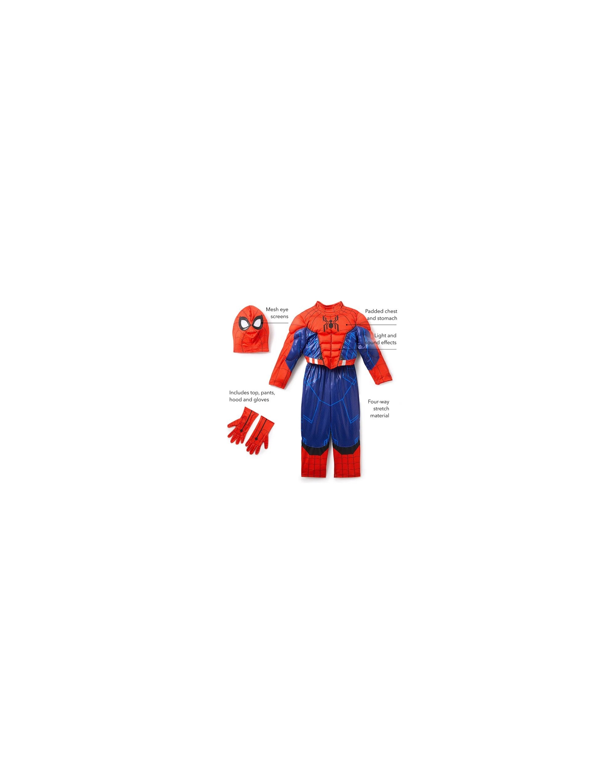 5 Disney Spiderman Costume
 - Red, 5 of 5