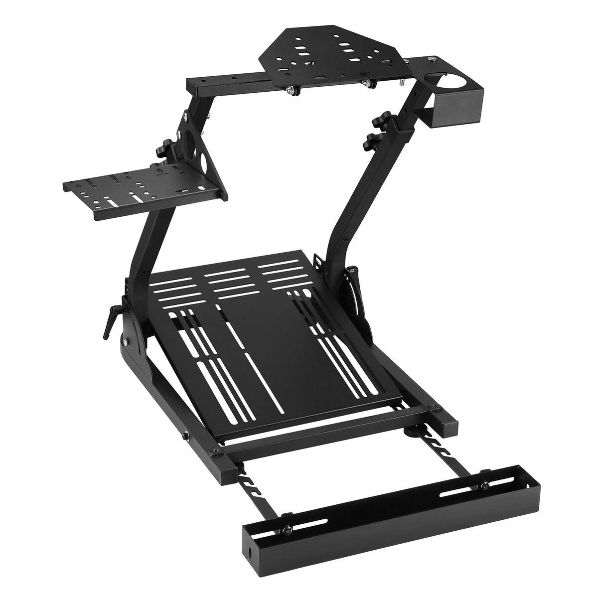 1 Ausway Racing Simulator Wheel Stand Upgraded Flight Gaming Steering Logitech Thrustmaster, 1 of 2