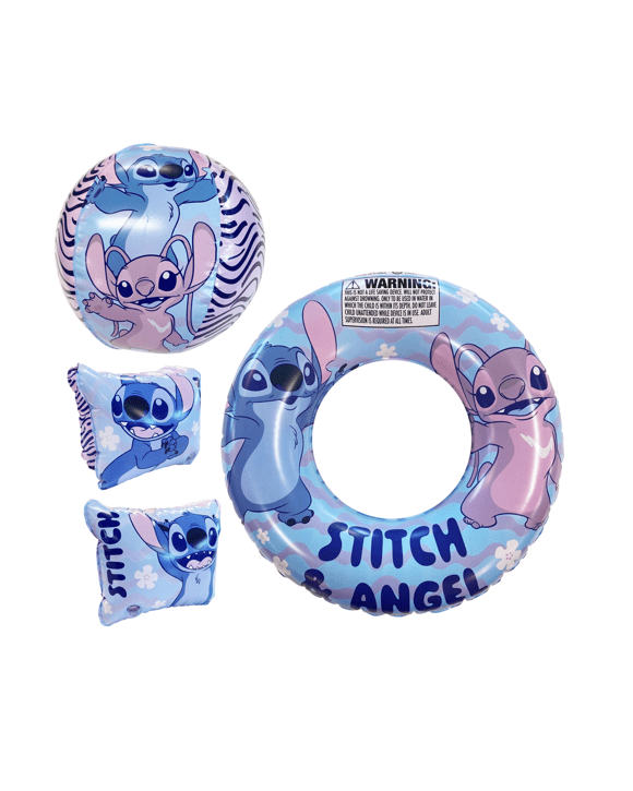 4 Piece Inflatable Disney Lilo & Stitch Swim Set