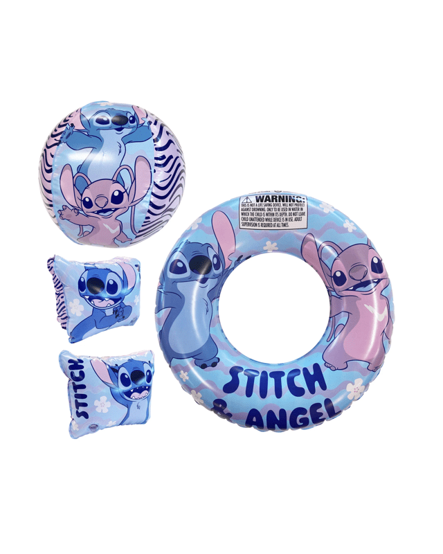4 Piece Inflatable Disney Lilo & Stitch Swim