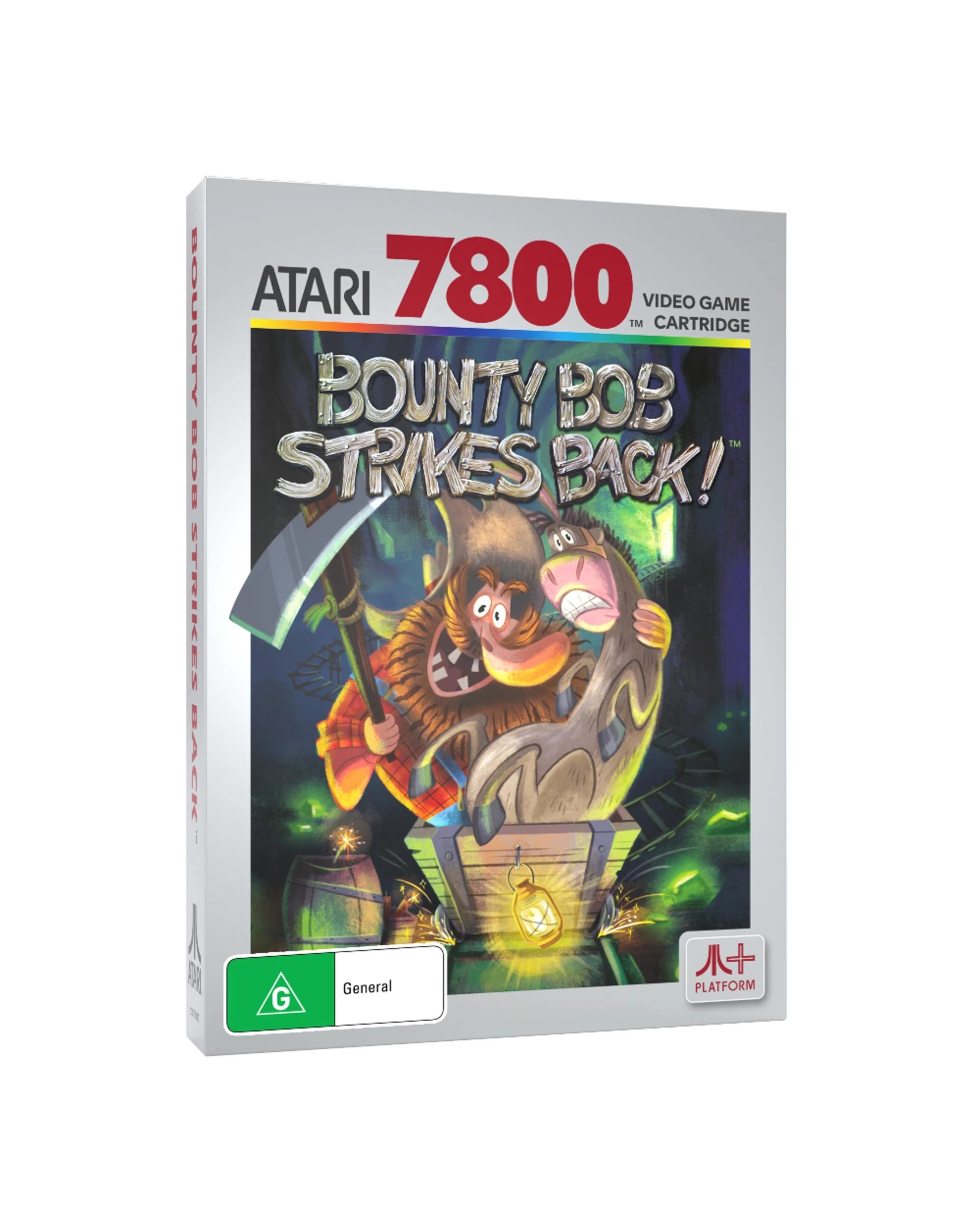 2 Atari Bounty BOB Strikes Back 7800, 2 of 7