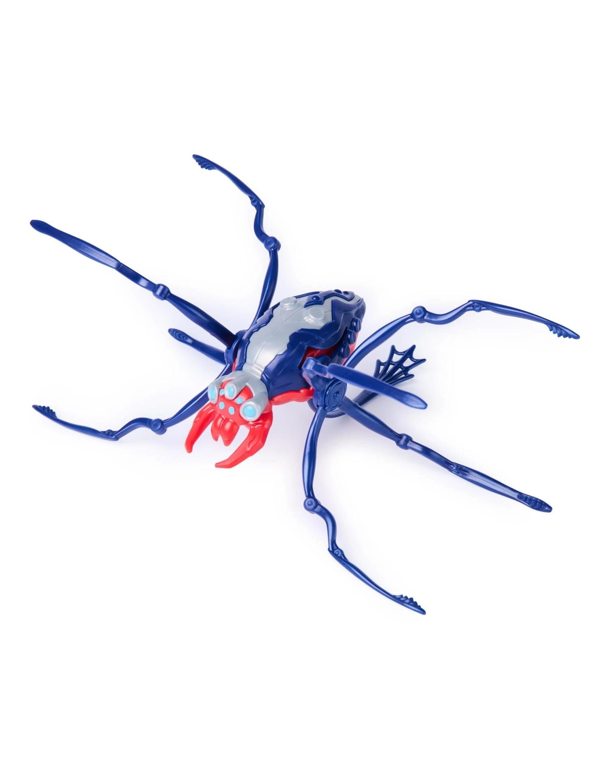 4 Hex Bots Skitter Bot Spider - Silver/Red, 4 of 5