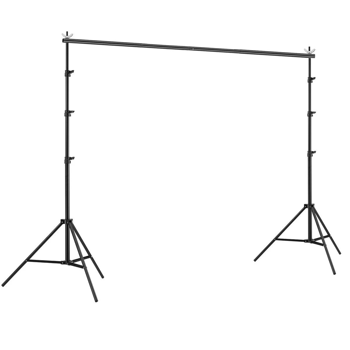 4 AUSWAY Backdrop Stand Photo Studio Background Support Frame Kit 2.6x3m Adjustable, 4 of 4