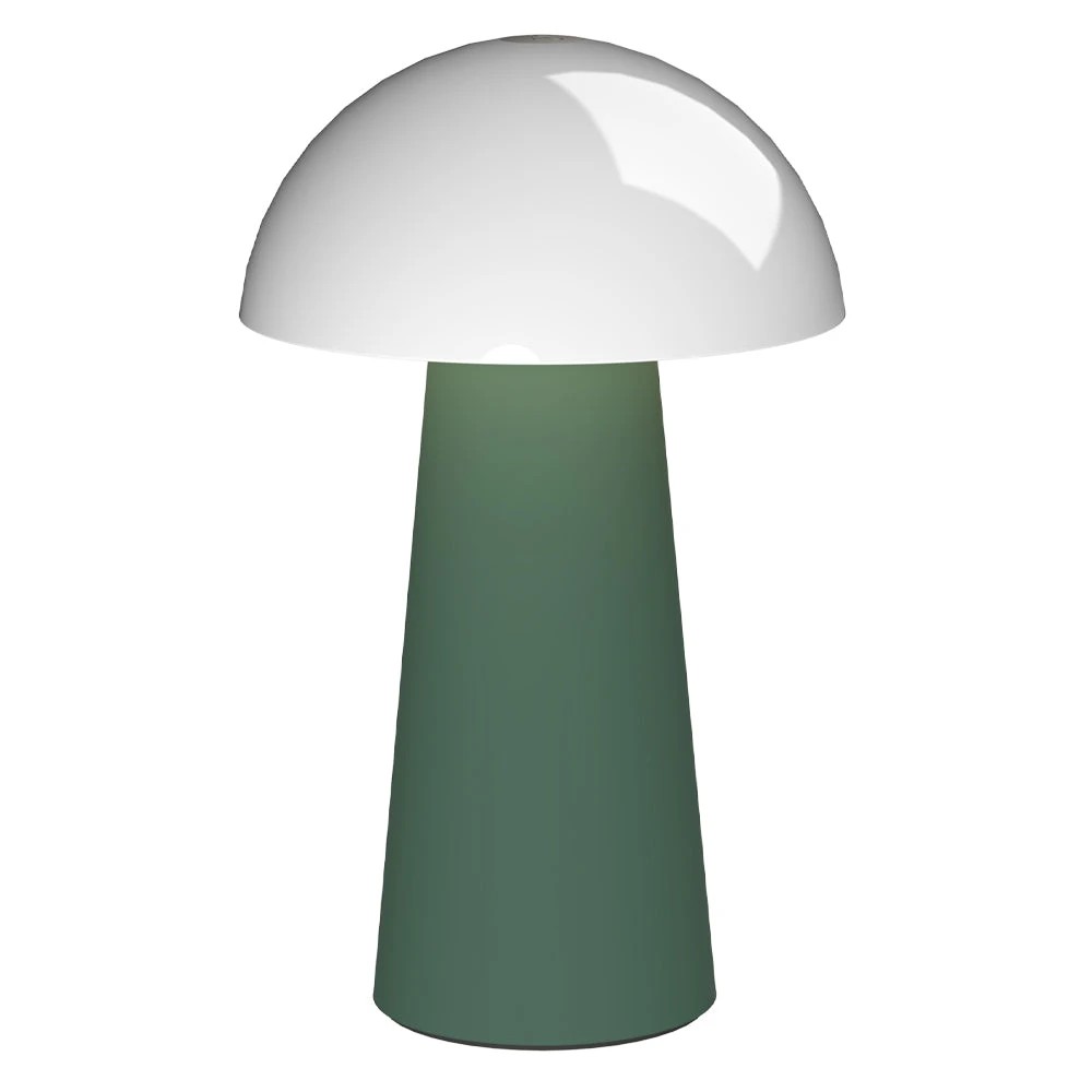 1 Kreafunk Bello Lamp, Portable And Rechargeable - Nordic Green - Green, 1 of 4